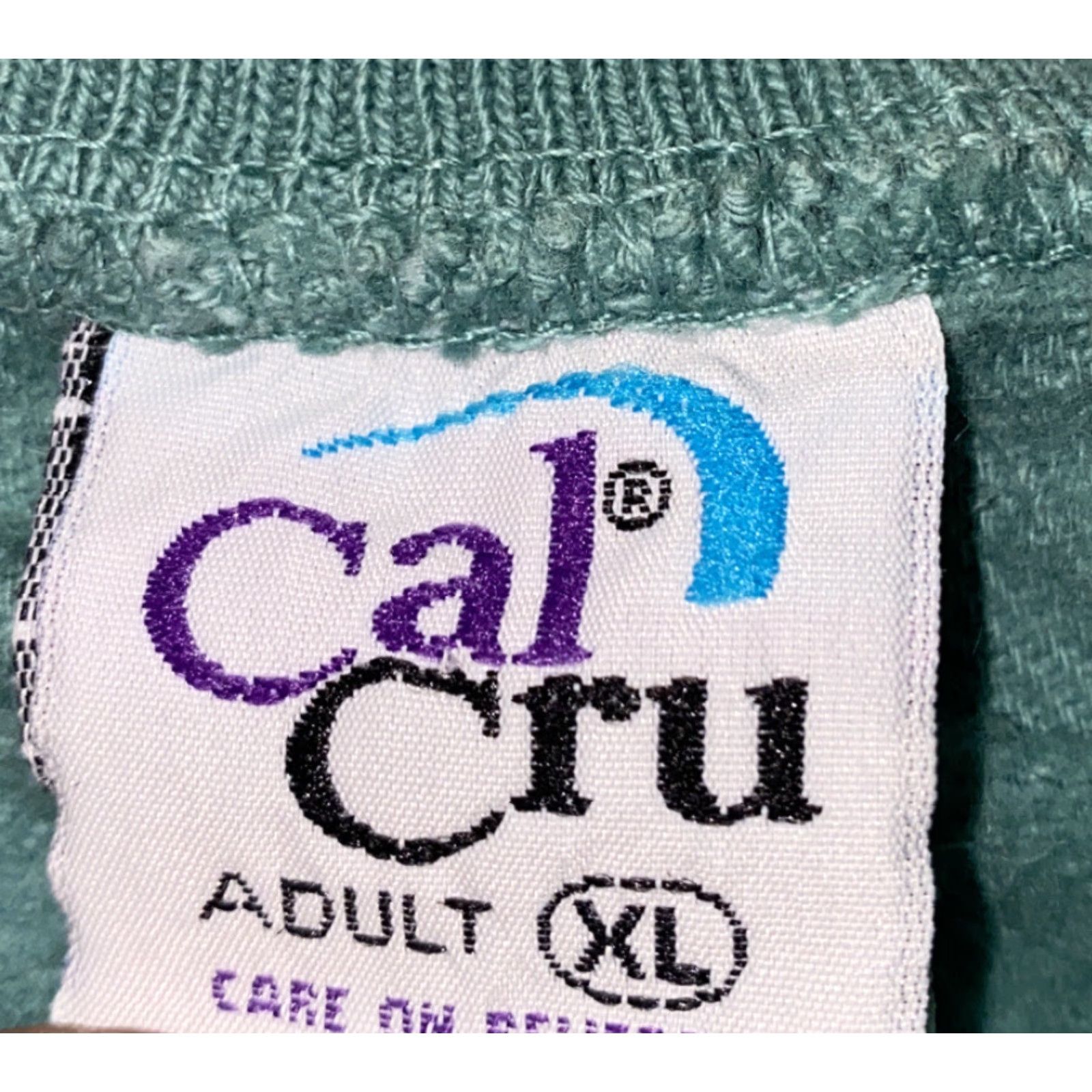 Vintage VINTAGE Cal Cru Mens Green Embroidered French Quarter New Orleans Jacket XL Pullover Size US XL / EU 56 / 4 - 6 Thumbnail