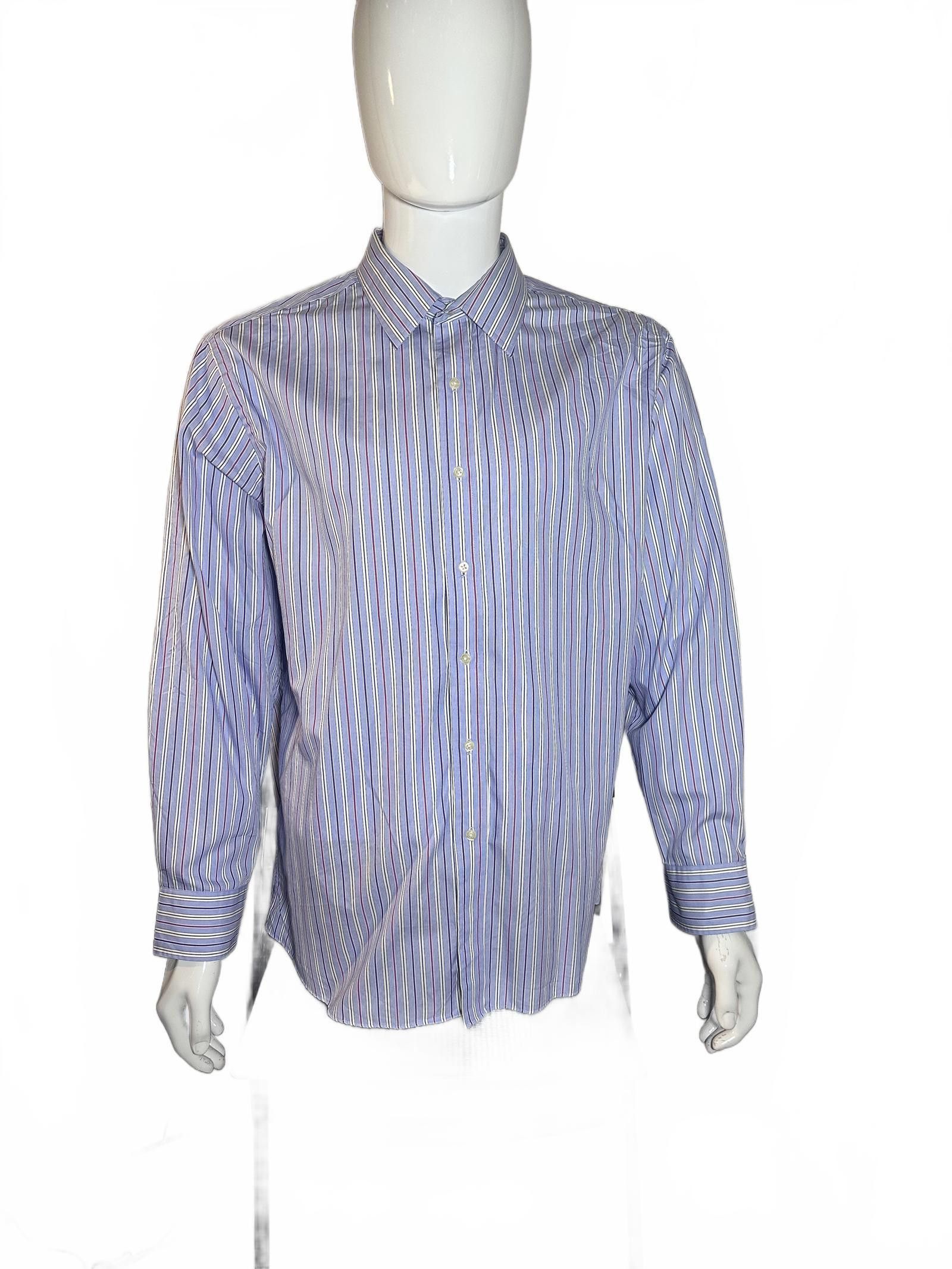 Tommy Hilfiger Tommy Hilfiger Striped Button-Up Shirt Size US M / EU 48-50 / 2 - 1 Thumbnail