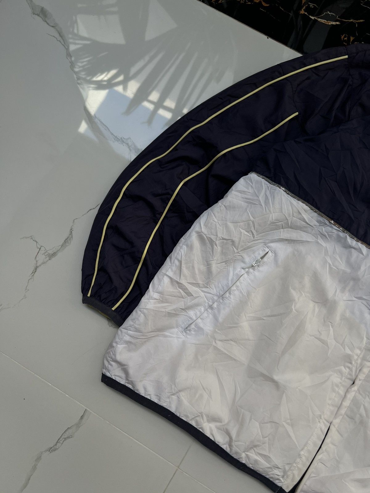 Nike × Vintage 90’s NIKE SWOOSH LOGO RETRO RARE Y2K TRACK JACKET Size US M / EU 48-50 / 2 - 3 Thumbnail