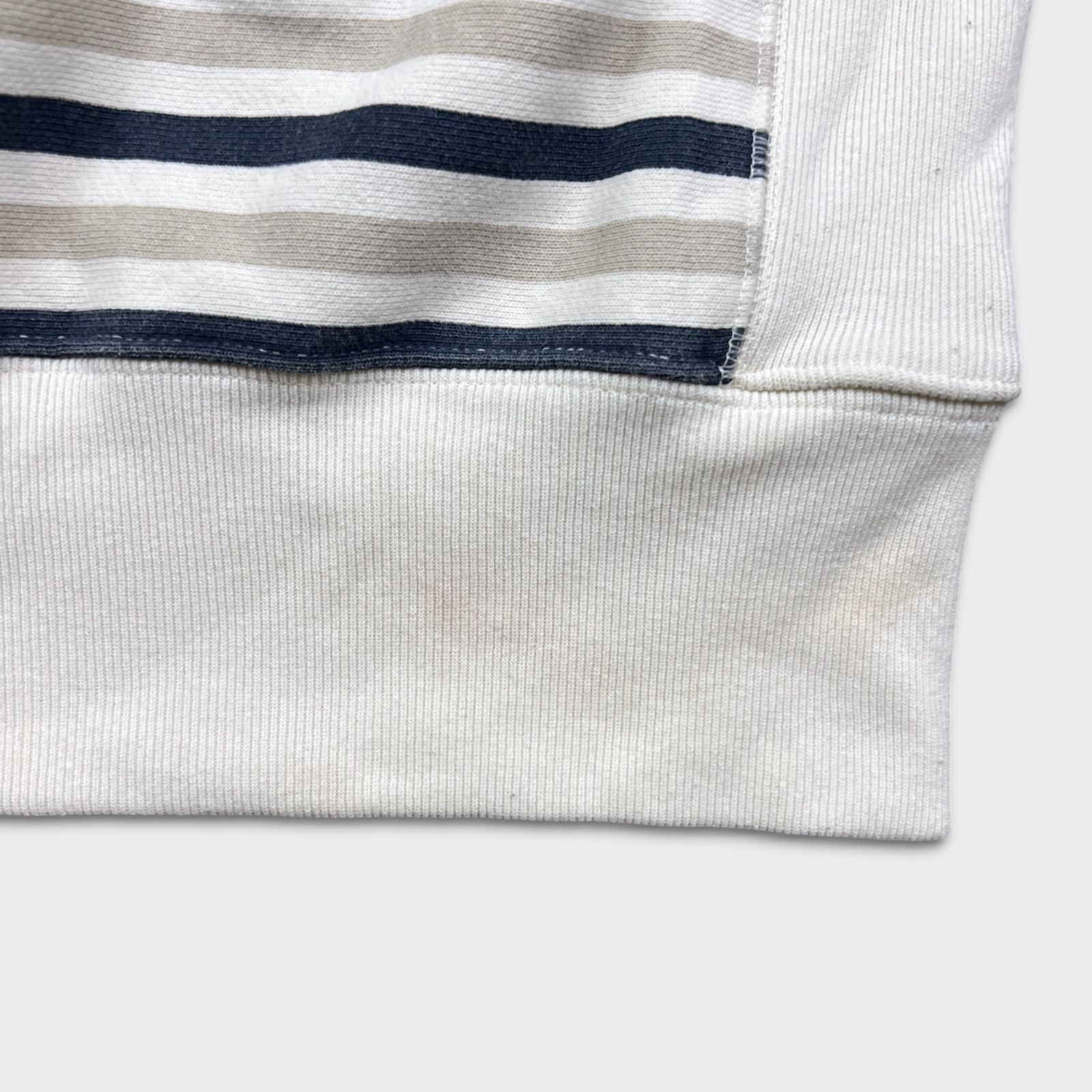 Champion × Vintage Champion Sweatshirt Medium Reverse Weave Striped Pullover Size US M / EU 48-50 / 2 - 12 Thumbnail