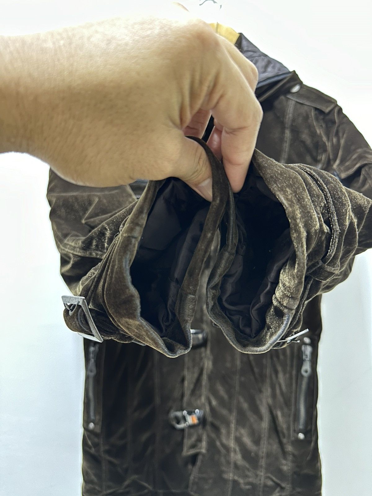 If Six Was Nine In The Attic Velvet Parka Jacket Inspired LGB IfSixWasNine Size US L / EU 52-54 / 3 - 4 Thumbnail