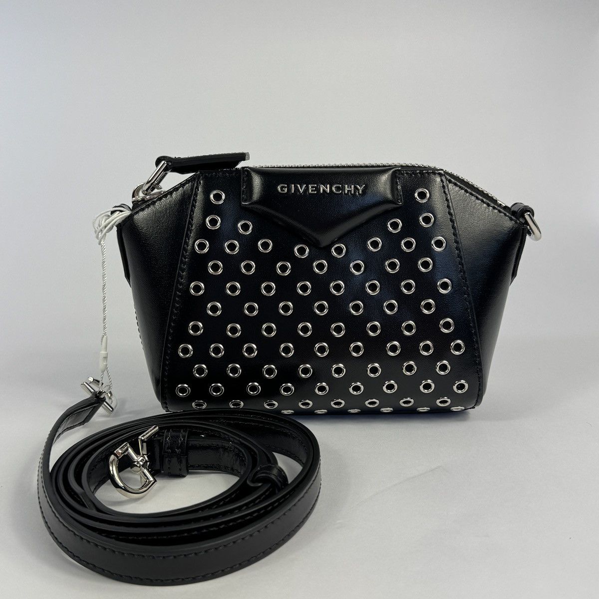 Givenchy ANTIGONA NANO LEATHER CROSS BODY BAG Size ONE SIZE - 6 Thumbnail
