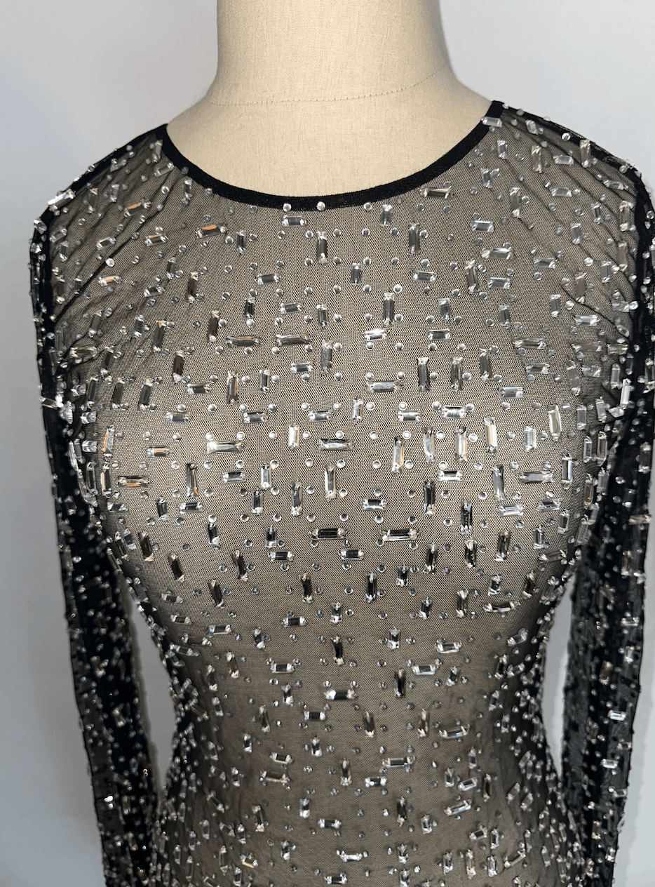 Retrofete Vinci Crystal Dress Size S / US 4 / IT 40 - 2 Thumbnail