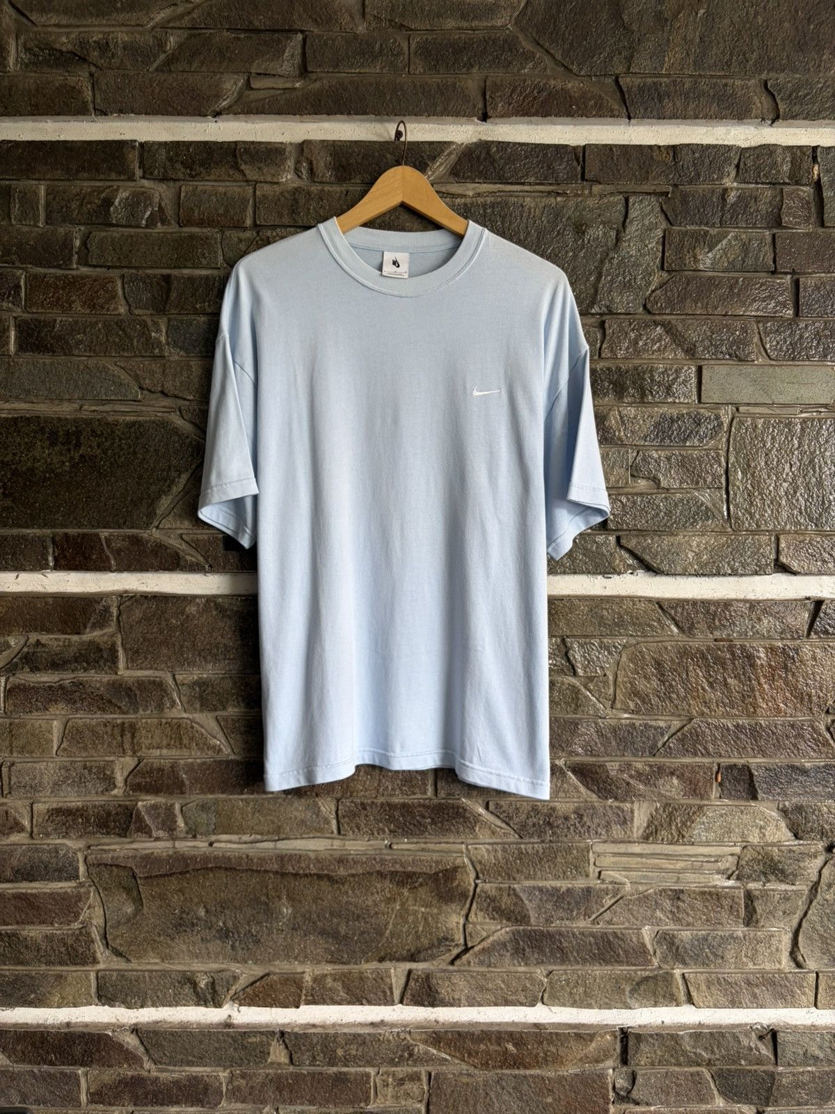 Nike Nike Lab NRG Solo Swoosh Celestine Blue Tee Size US L / EU 52-54 / 3 - 1 Thumbnail