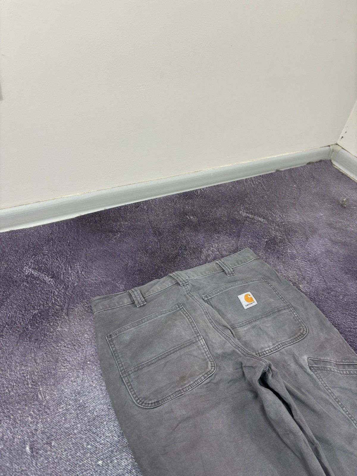 Carhartt Vintage Carhartt USA Gray Work Hype Relaxed Fit Pants Size US 32 / EU 48 - 5 Thumbnail