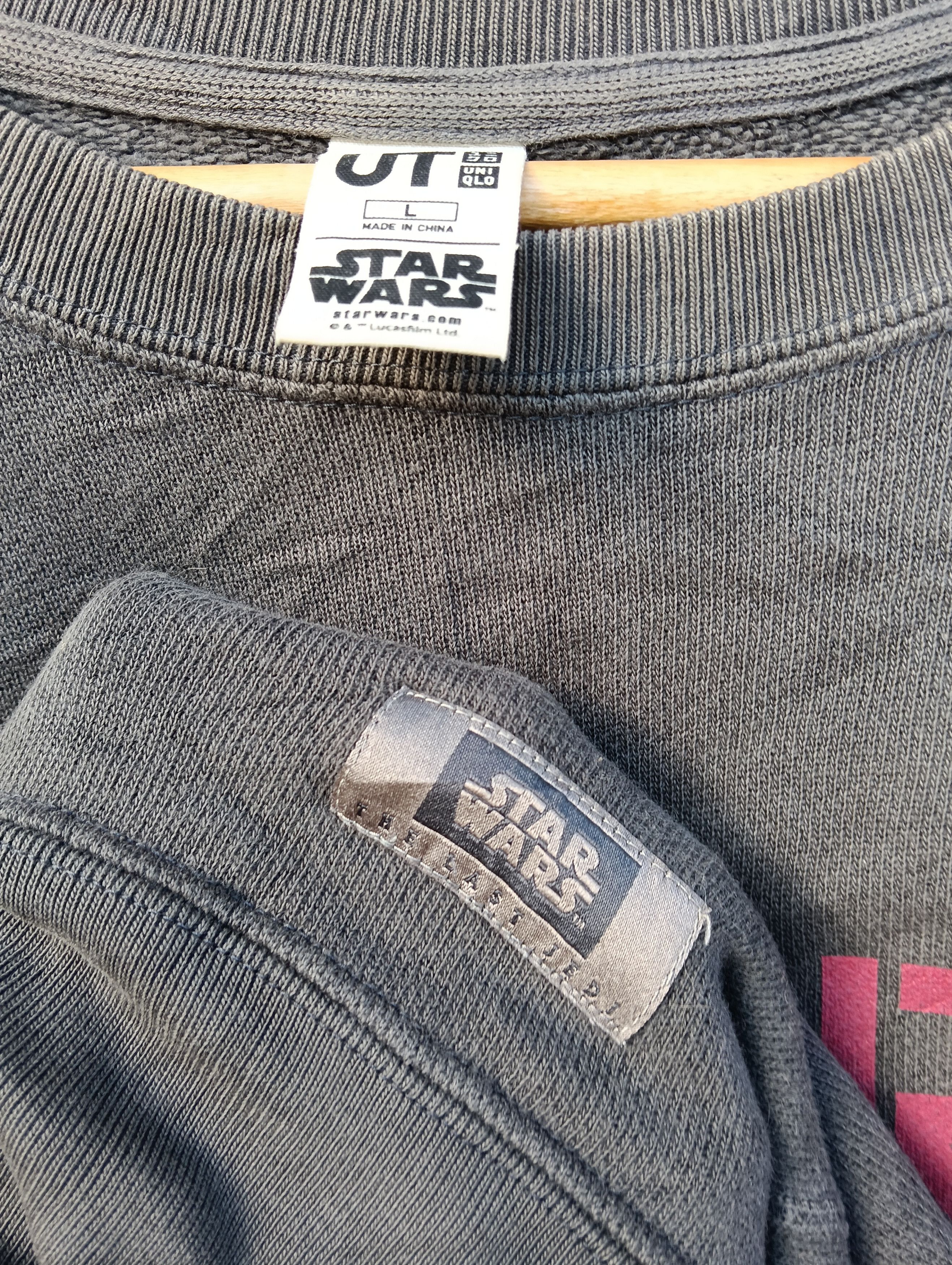 Star Wars Kylo Ren Star wars Sweatshirt faded grey. Size US L / EU 52-54 / 3 - 2 Thumbnail