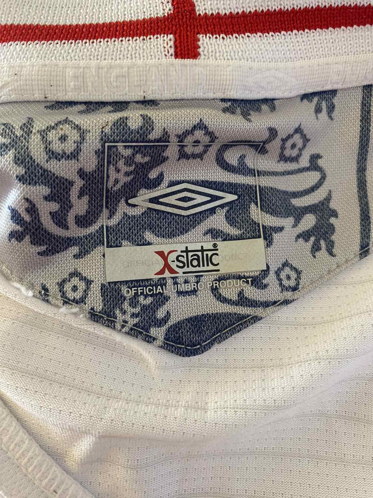 Umbro Vintage Jersey ENGLAND - Umbro - 2005 - 2007 - XXL - UNIQUE Size US XXL / EU 58 / 5 - 3 Thumbnail