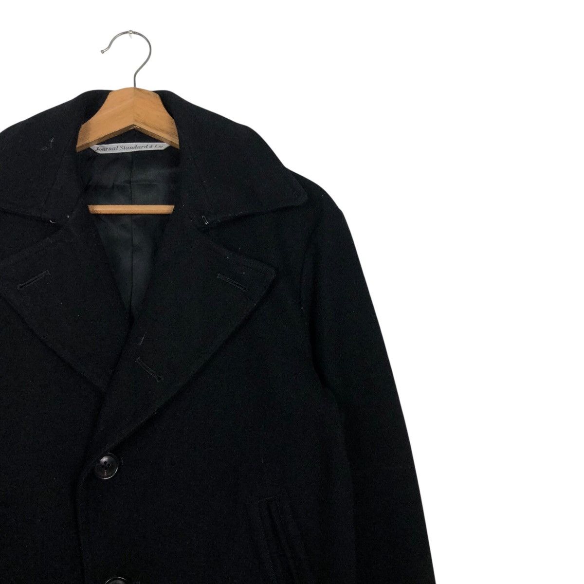 Japanese Brand 📌Wool Double Collar Jacket Journal Standard Issey Miyake Size US M / EU 48-50 / 2 - 7 Thumbnail