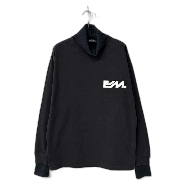 Louis Vuitton Black High Neck Louis Vuitton Sweatshirt-yf Size US M / EU 48-50 / 2 - 1 Thumbnail