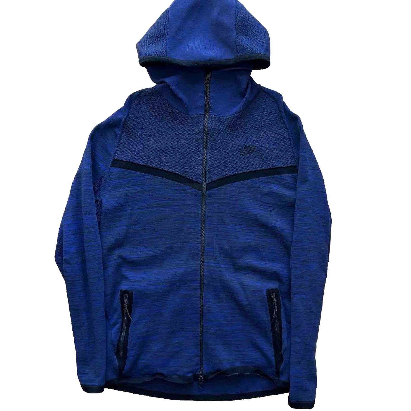 Nike Nike Windrunner Jacket Shirt Medium Blue Full Zip Lightweight Knit Tech Nike AeroLoft Sportwear Windbreaker Baseball Basketball Mens M Size US M / EU 48-50 / 2 - 2 Thumbnail
