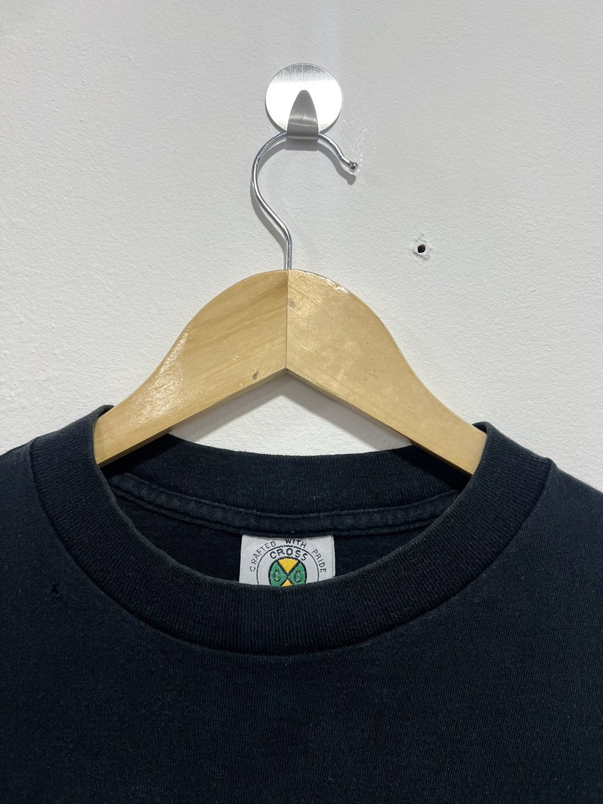 Cross Colours × Vintage Vintage 90s Cross Colours Wording Longsleeve Tshirt Size US L / EU 52-54 / 3 - 6 Thumbnail