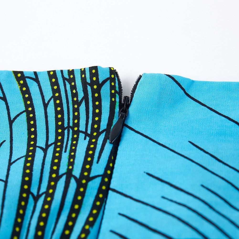 Other Wax Print Skirts Maxi Long Skirt Cotton Size 34" / US 12 / IT 48 - 5 Thumbnail