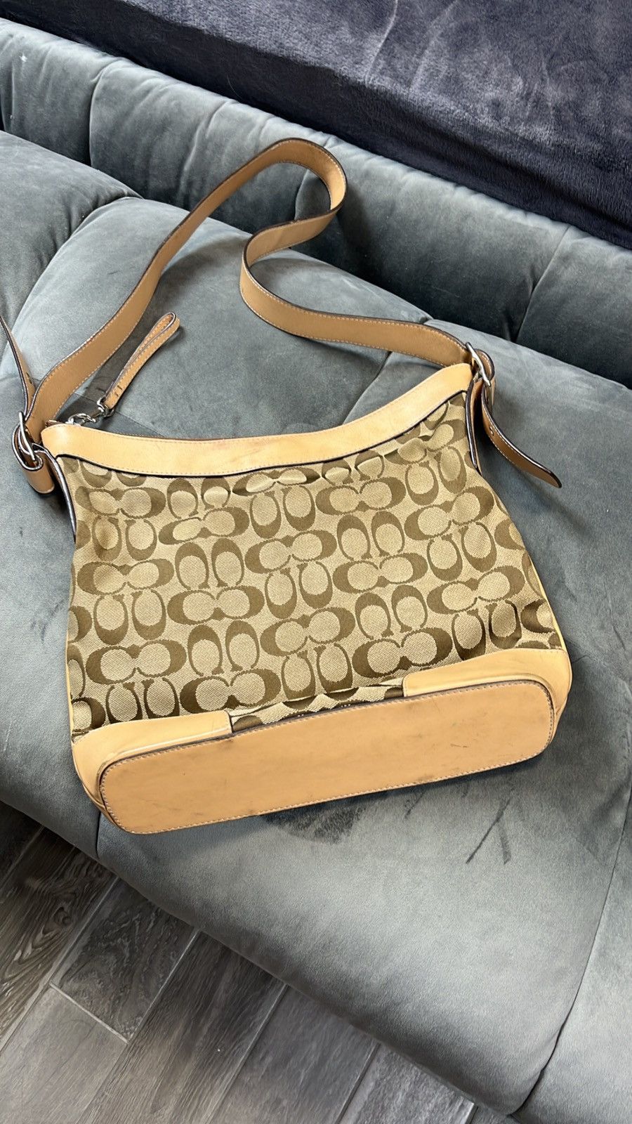 Coach × Vintage Vintage monogram Coach shoulder y2k bag Size ONE SIZE - 3 Thumbnail