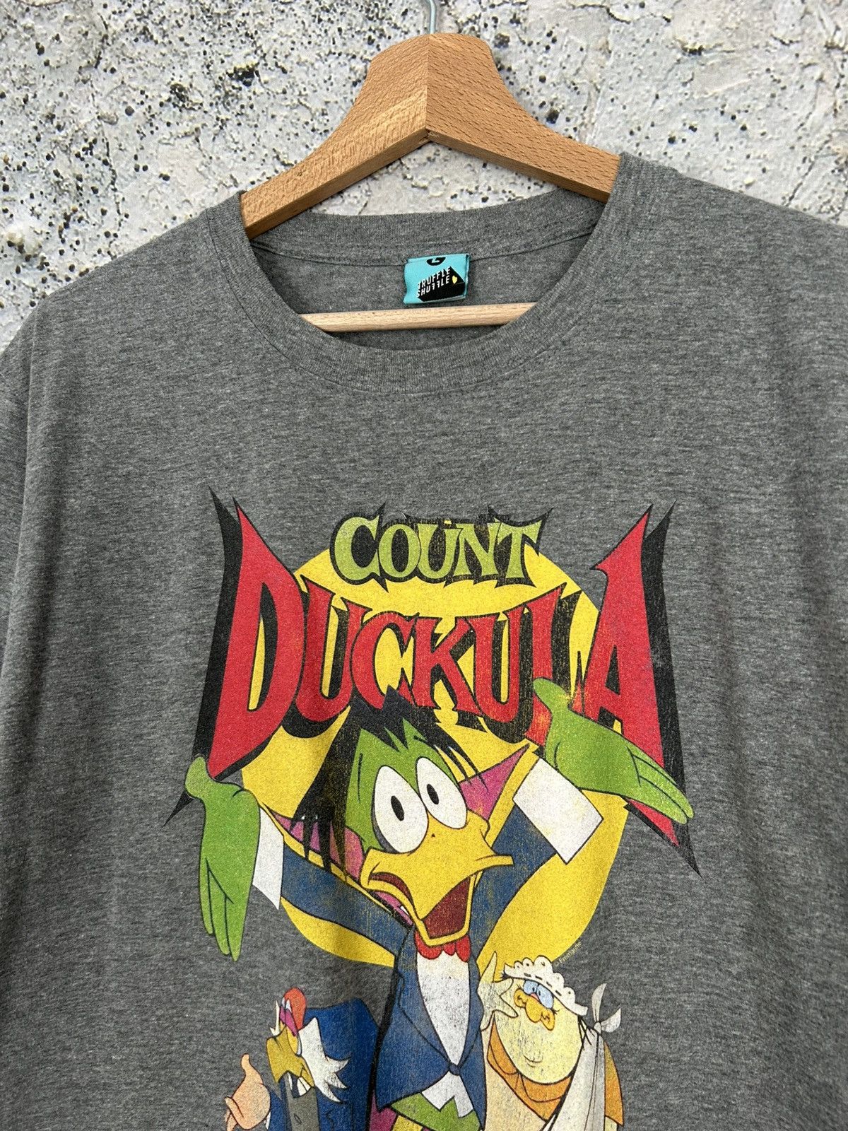 Vintage Vintage Count Duckula Movie Cartoon Graphic Tee Humor Size US L / EU 52-54 / 3 - 3 Thumbnail