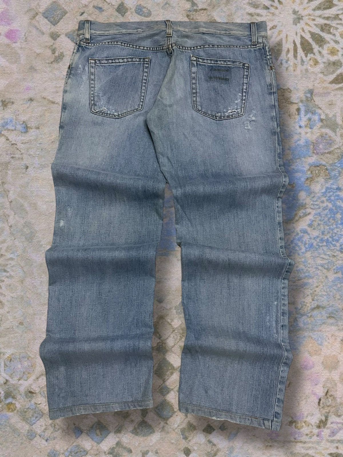 Dolce & Gabbana Vintage Authentic Designer Dolce & Gabbana Distressed Denim Size US 36 / EU 52 - 10 Thumbnail