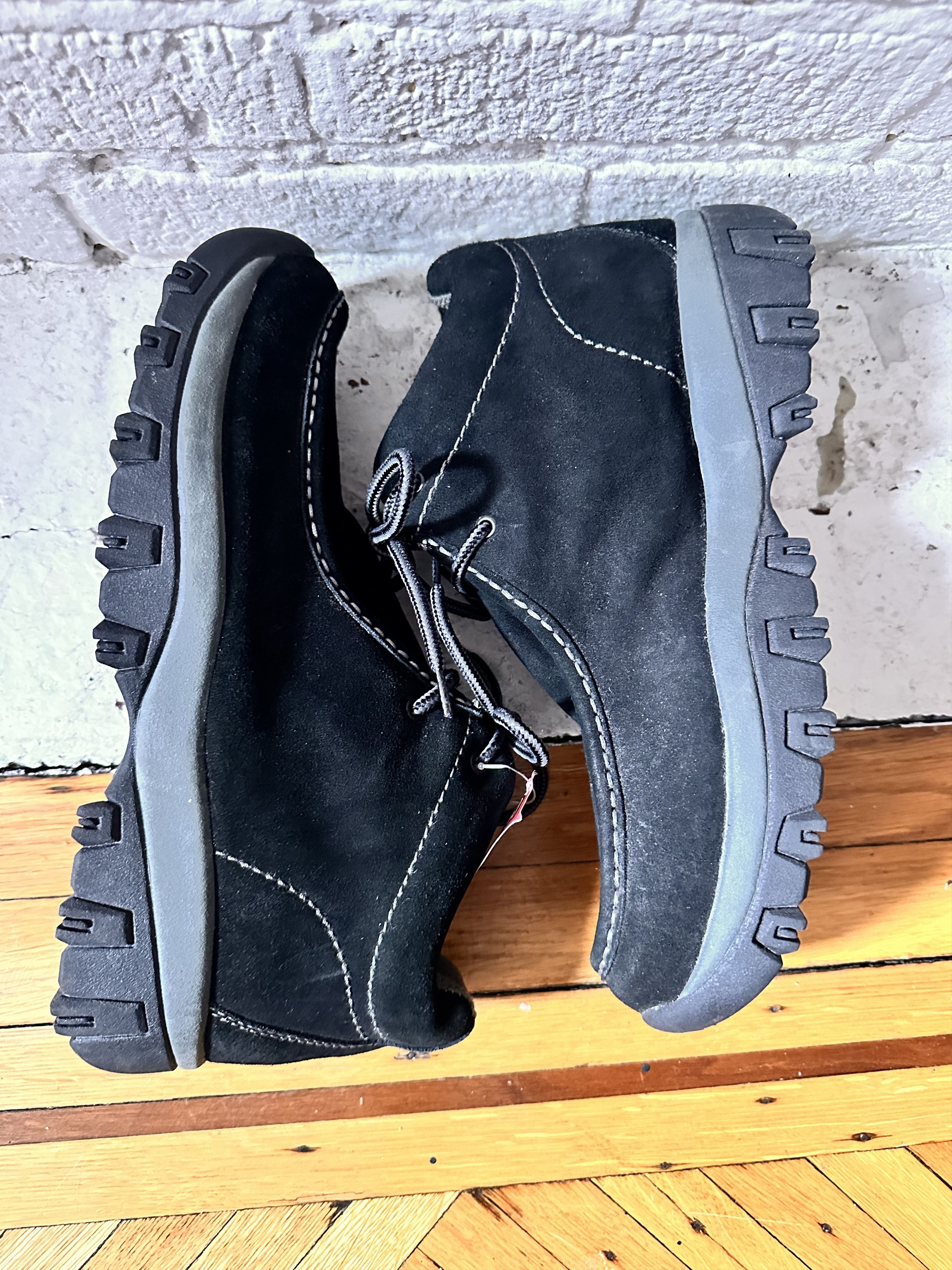 Route 66 NEW ROUTE 66 90s STYLE BLACK SUEDE LUG BOOTS _13 Size US 13 / EU 46 - 4 Thumbnail