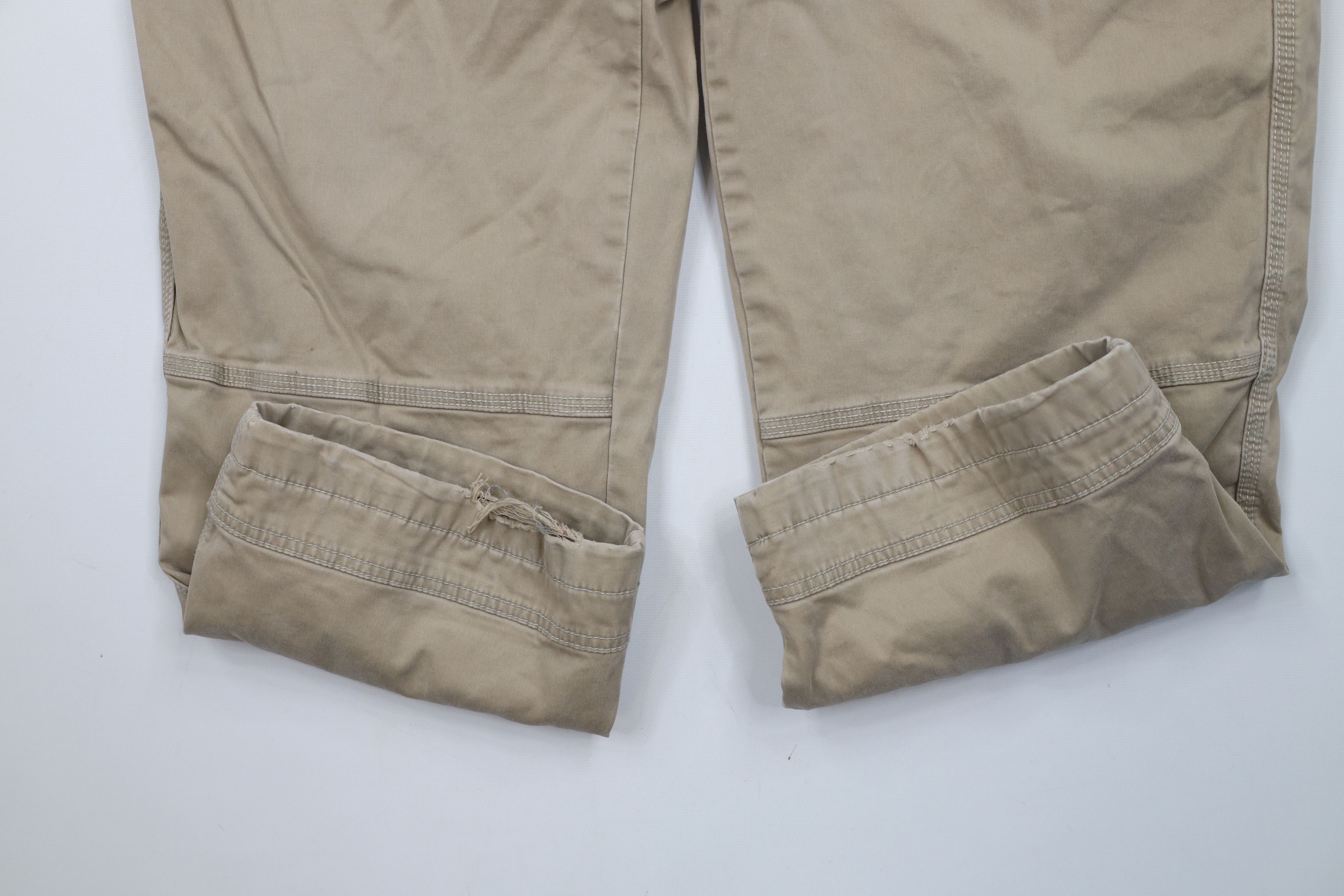 Cabelas × Vintage Vintage Cabelas Double Knee Fleece Lined Wide Leg Pants Size US 42 / EU 58 - 6 Thumbnail