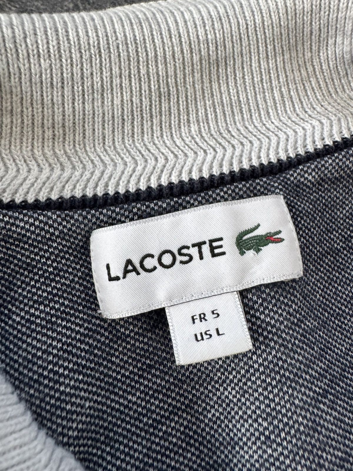 Lacoste Lacoste sweater 1/4 zip up Size US L / EU 52-54 / 3 - 10 Thumbnail