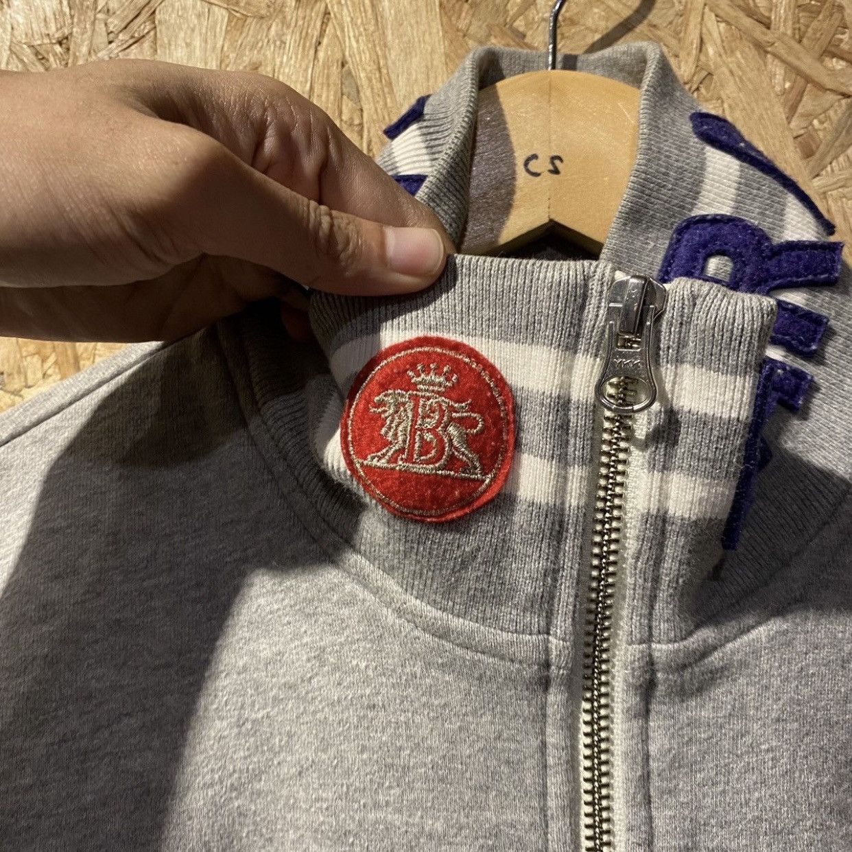 Baracuta Baracuta Patches Jacket Sweater Zipper England Size US S / EU 44-46 / 1 - 8 Thumbnail