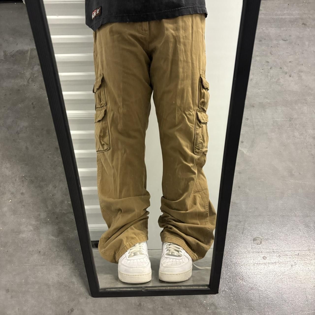 Vintage Crazy Vintage Y2K/2000s Baggy Khaki Skater Style Carhartt Style Cargo Pants! Size US 40 / EU 56 - 1 Thumbnail