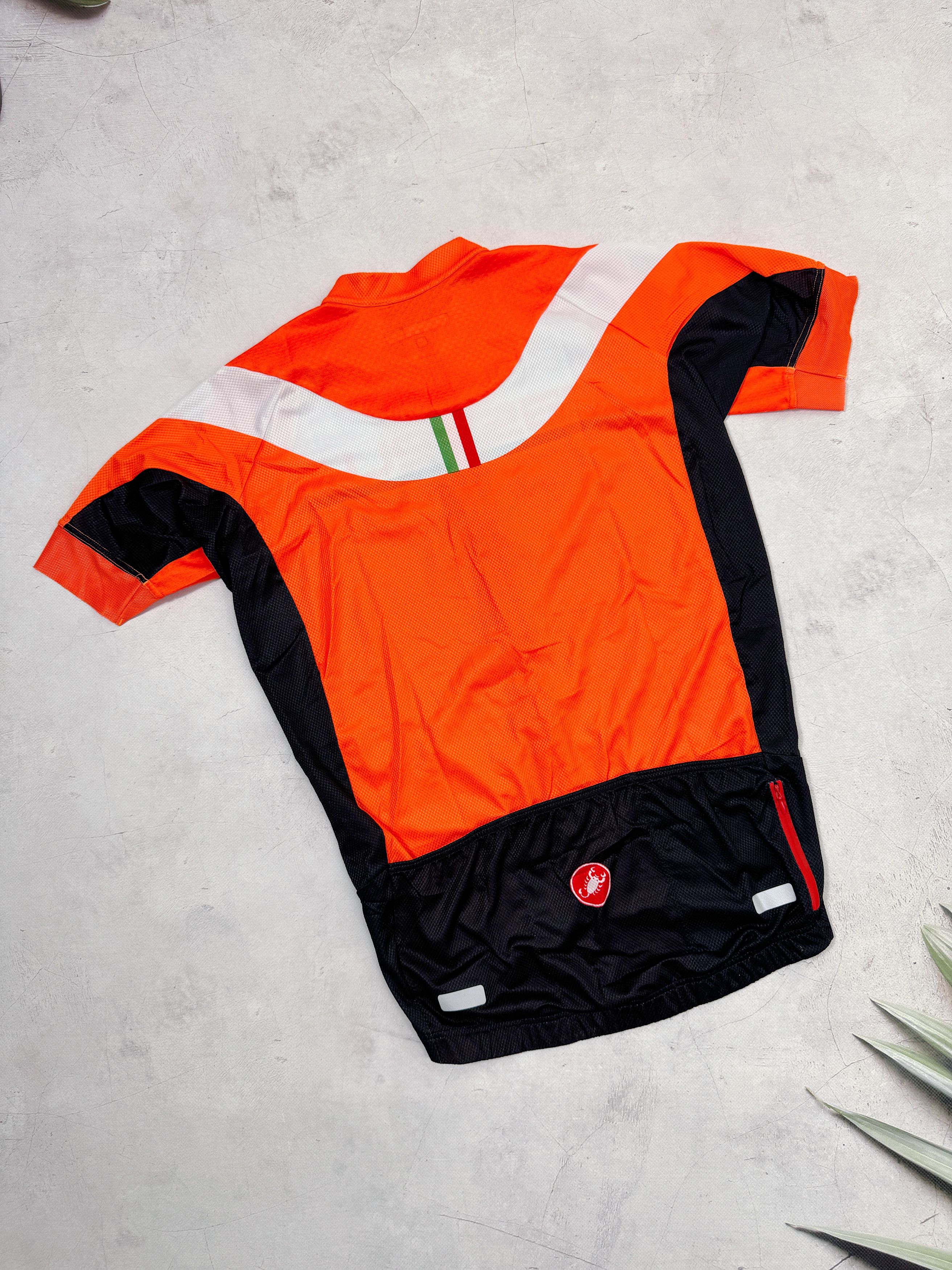 Sports Specialties Castelli Cycling Jersey Orange Italy Made Size US M / EU 48-50 / 2 - 11 Thumbnail
