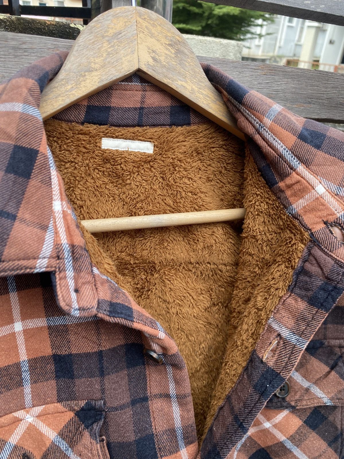 GU Vintage Y2K GU Plaid Fleece-Lined Overshirt Jacket Size US L / EU 52-54 / 3 - 6 Thumbnail