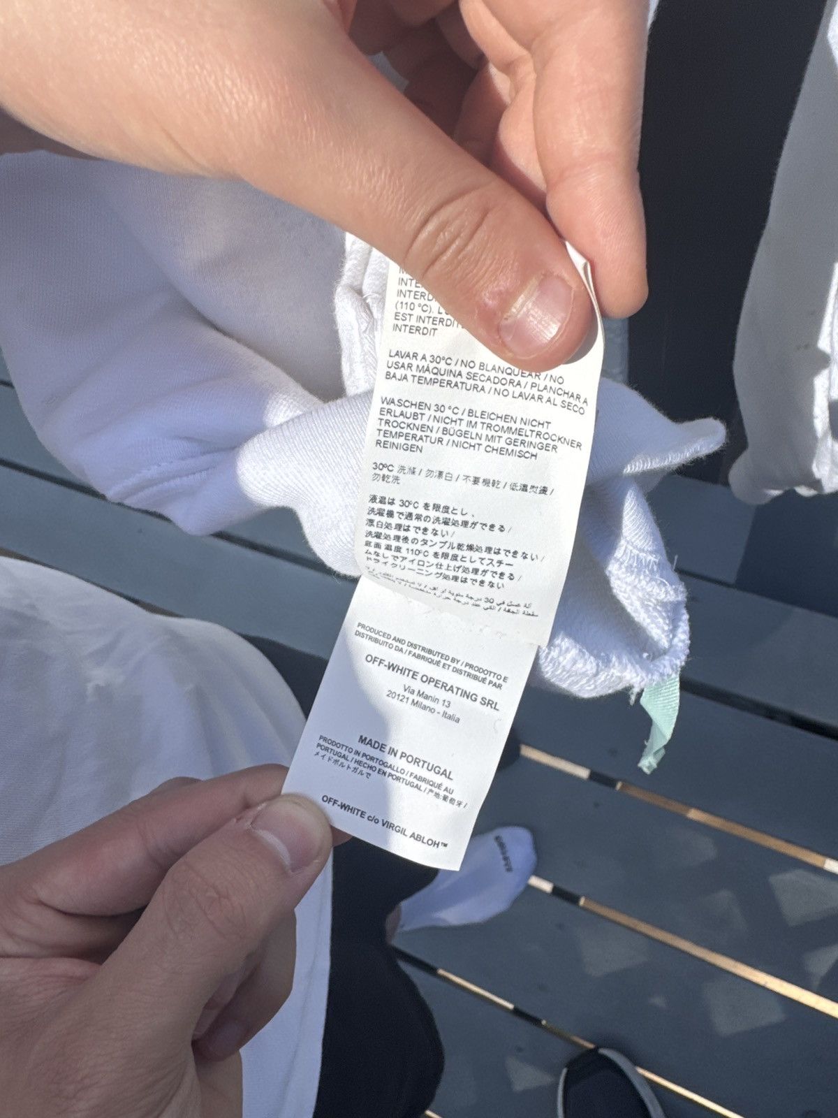 Off-White Limited edition Mikonos off-white hoodie Size US L / EU 52-54 / 3 - 6 Thumbnail
