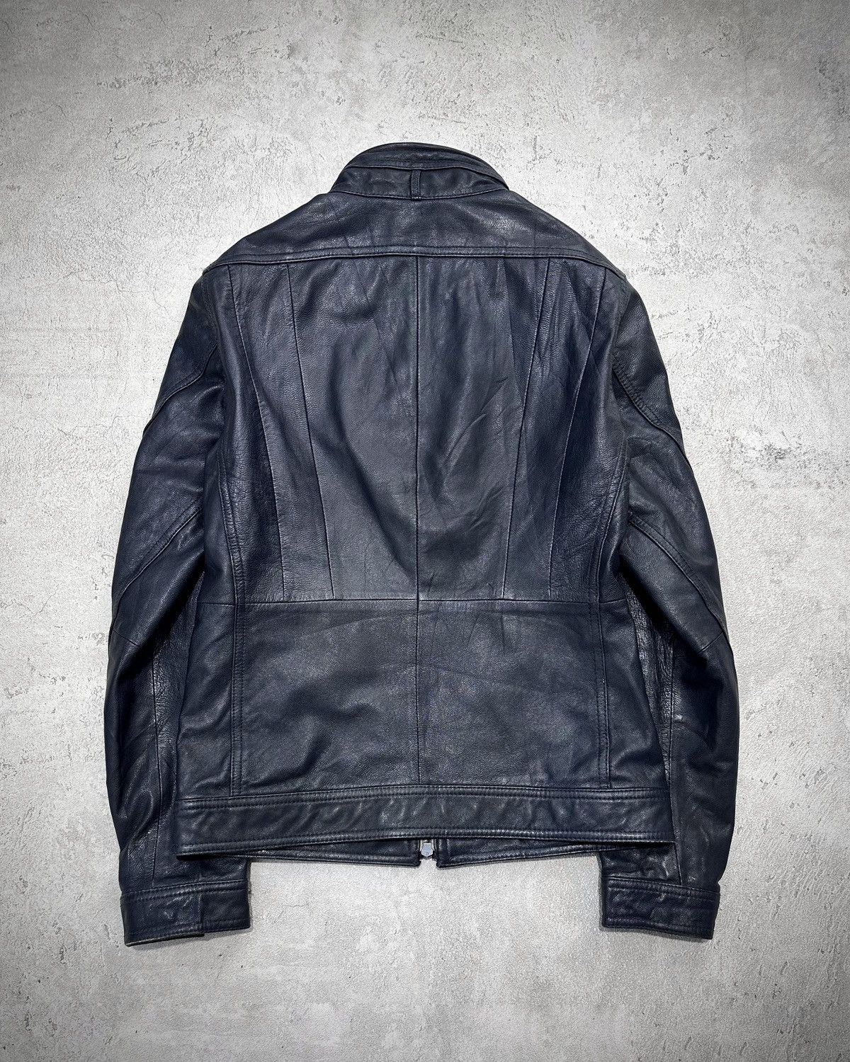 Japanese Brand Nicole Leather Riders Jacket Vkei Size US S / EU 44-46 / 1 - 5 Thumbnail