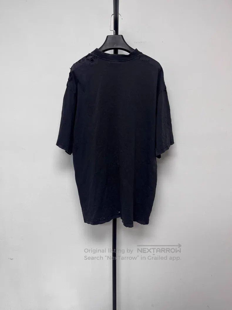 Balenciaga Balenciaga Pattern Letter Print Round Neck Short Sleeve T- Size US S / EU 44-46 / 1 - 2 Thumbnail
