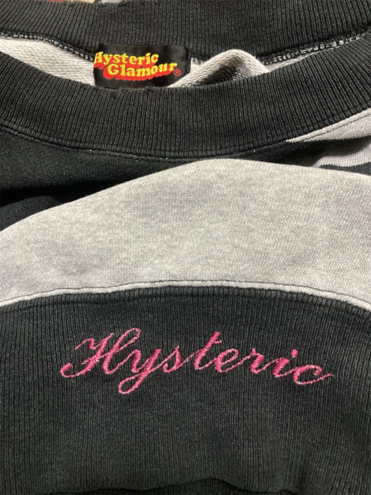 Hysteric Glamour Vintage Hysteric Glamour Wide-Neck Stripes Sweatshirt Size M / US 6-8 / IT 42-44 - 4 Thumbnail