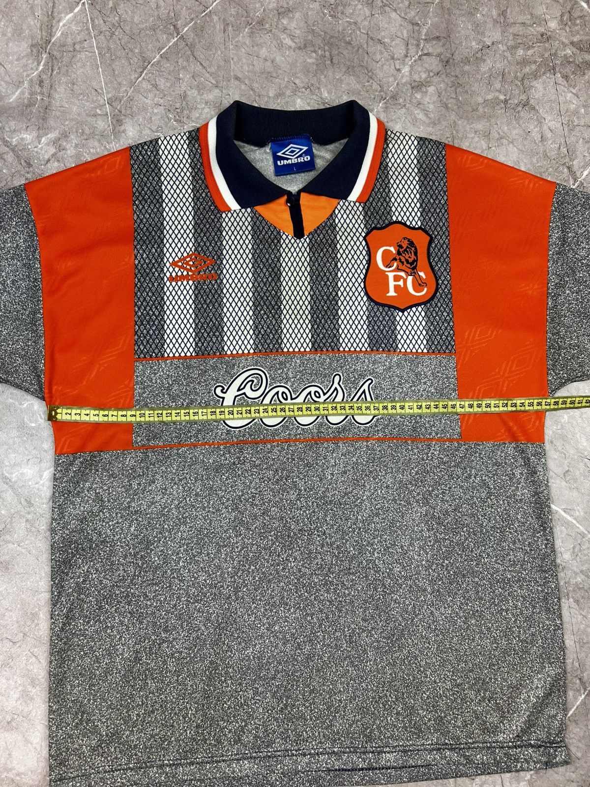 Umbro Vintage Chelsea 1994/95 Away Kit Jersey Size US L / EU 52-54 / 3 - 11 Thumbnail
