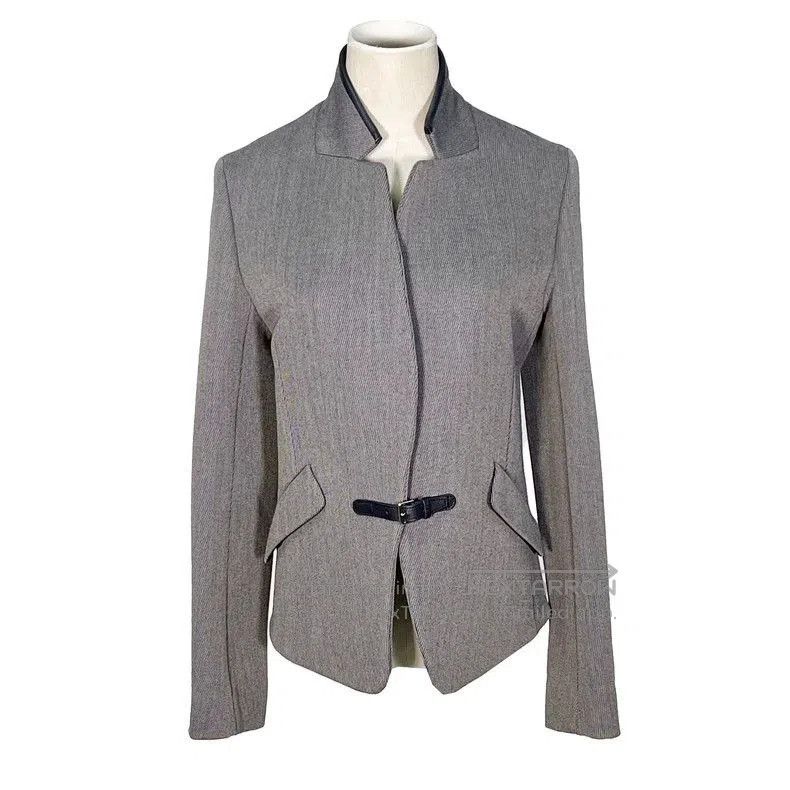 Hermes Hermes Paneled Stand Collar Coat. Size US S / EU 44-46 / 1 - 1 Thumbnail