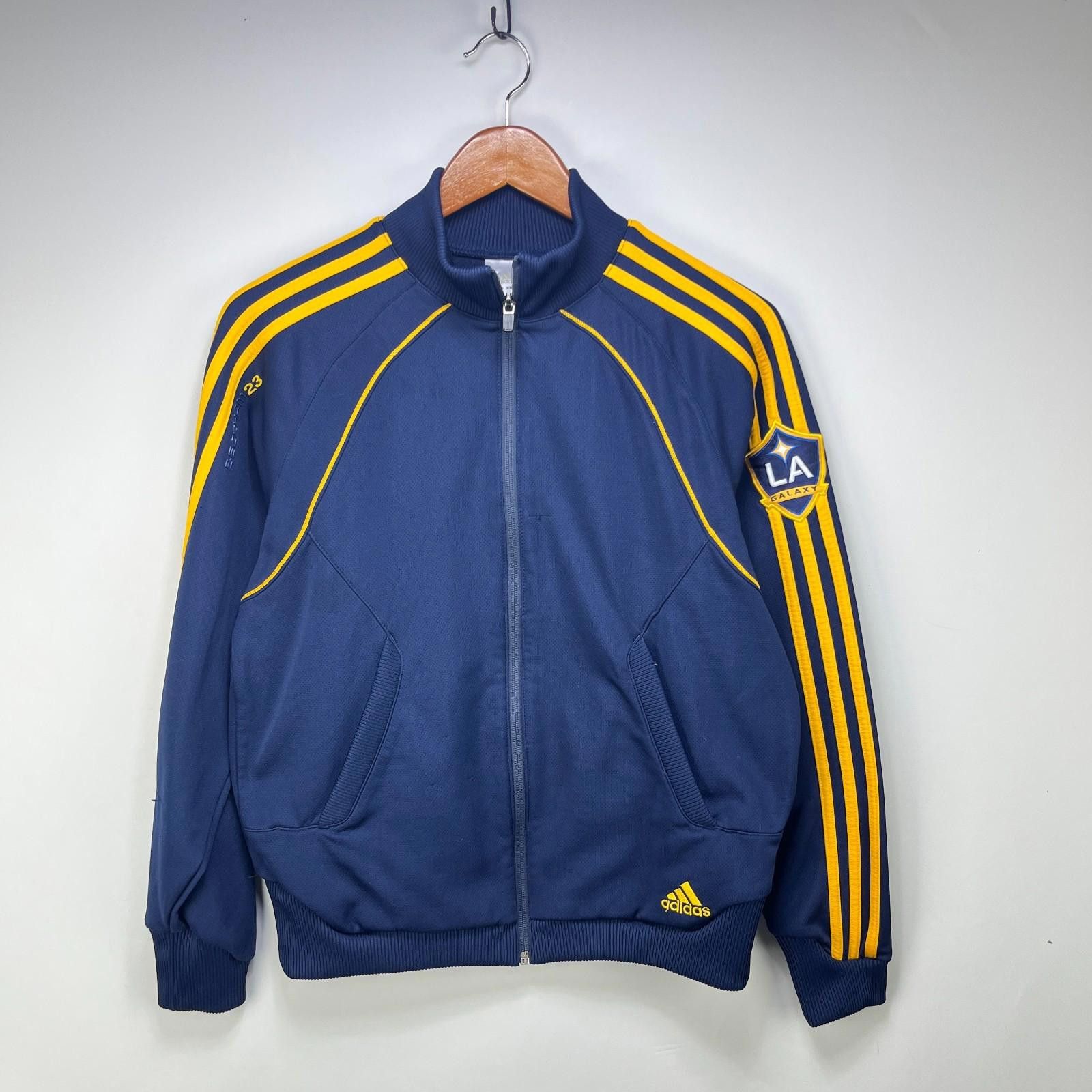 Adidas Adidas LA Galaxy Track Jacket Beckam Youth Large Size ONE SIZE - 1 Thumbnail