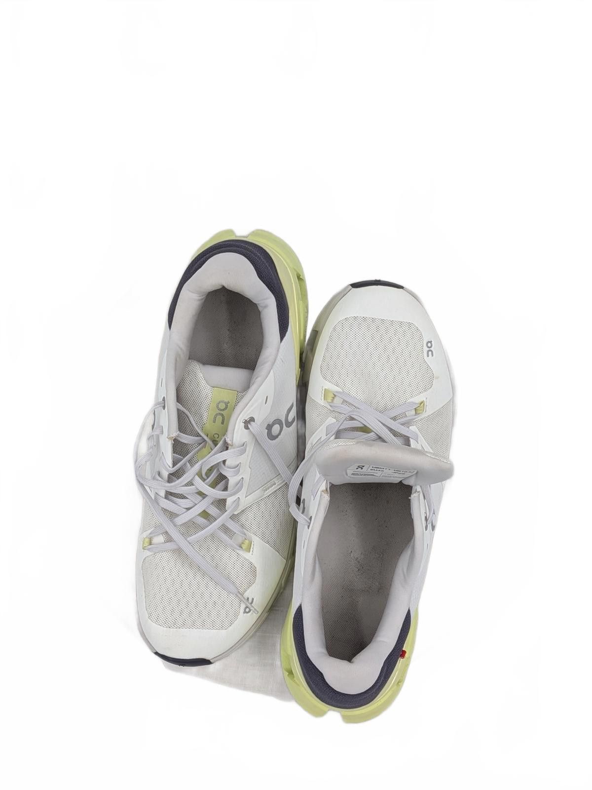 Other On Running On Cloud Flyer Men's Sport Shoes - White Yellow Size US 11 / EU 44 - 9 Thumbnail