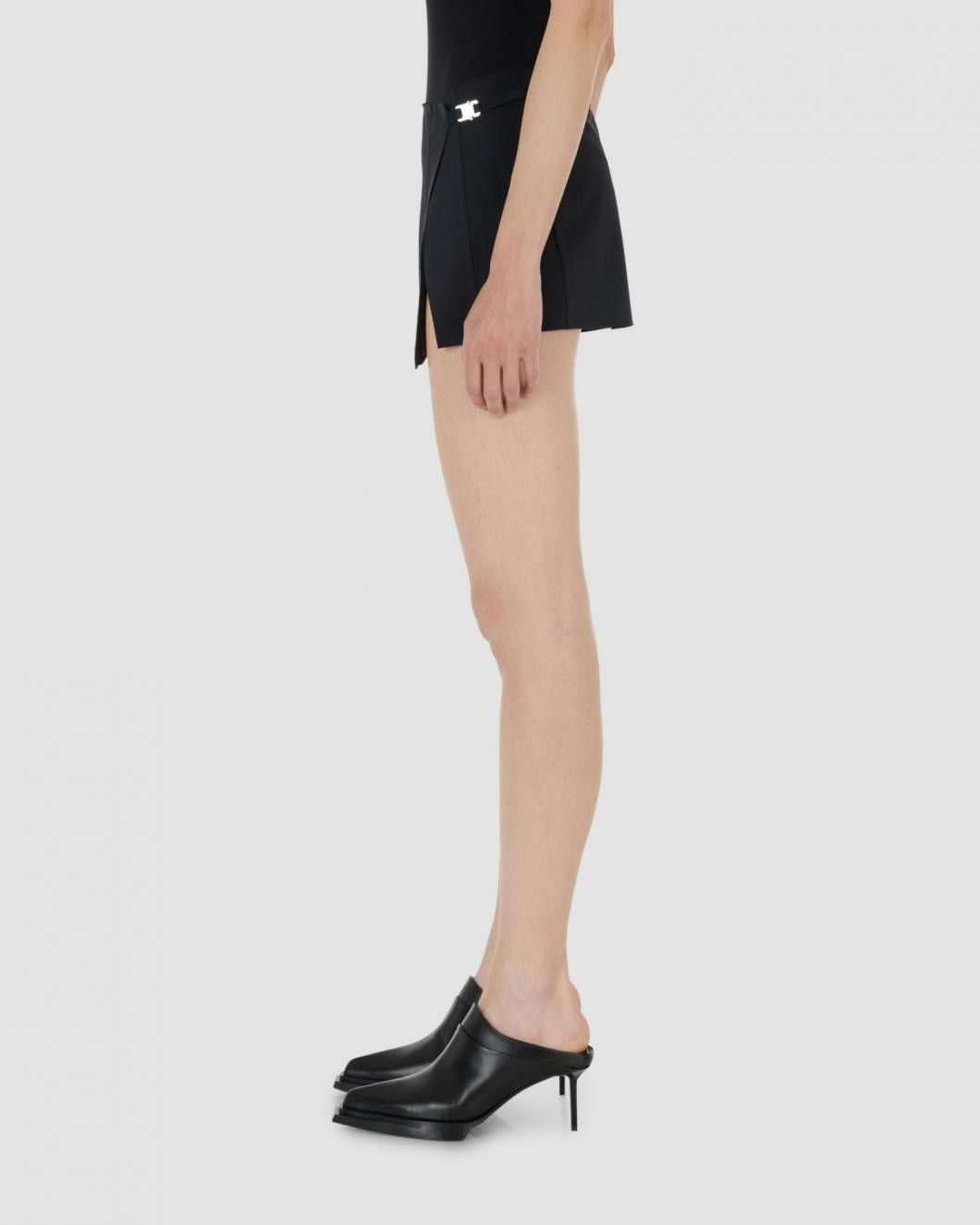 1017 ALYX 9SM o1mle1224 Buckle Nylon Stain Skirt in Black Size 26" / US 2 / IT 38 - 2 Thumbnail
