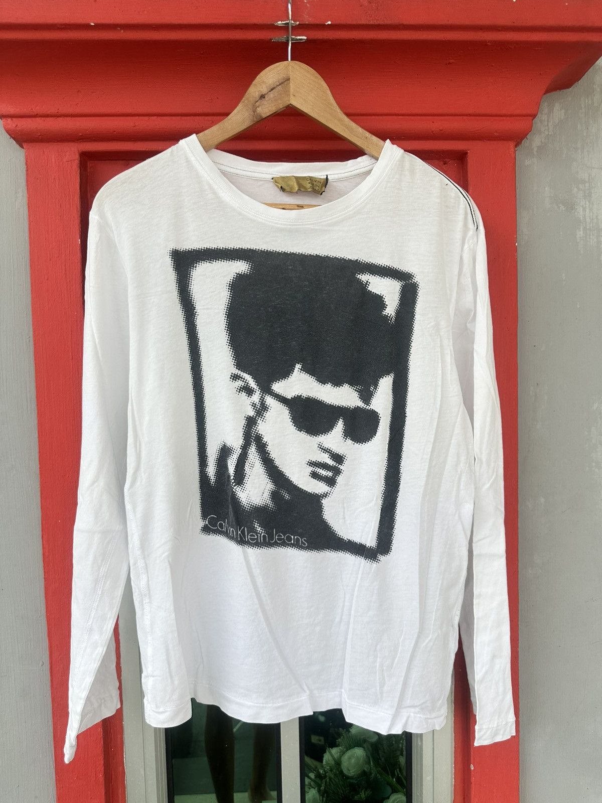 Calvin Klein Vintage Calvin Klein Jeans Photo Tee Size US XL / EU 56 / 4 - 1 Thumbnail