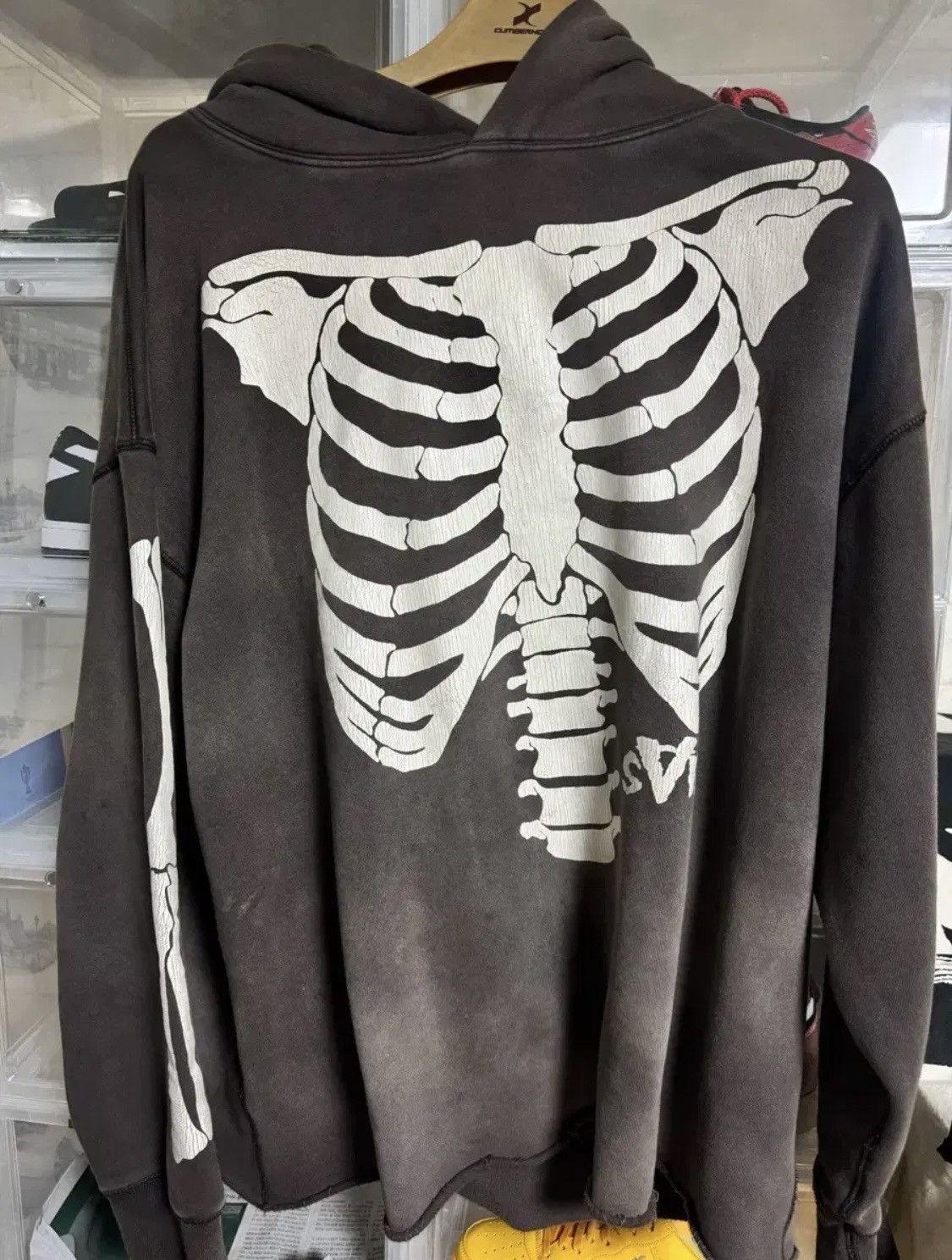 Vlone Vlone Bones Hoodie | Grailed