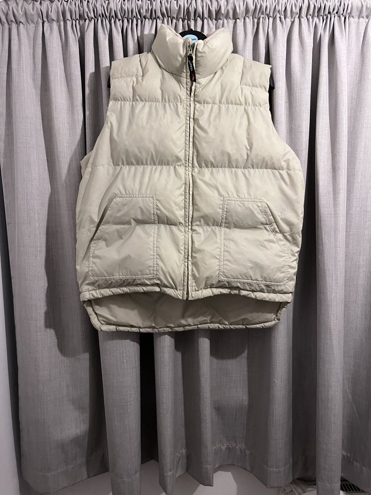 Vintage Body warmer white coat. Size US M / EU 48-50 / 2 - 1 Thumbnail