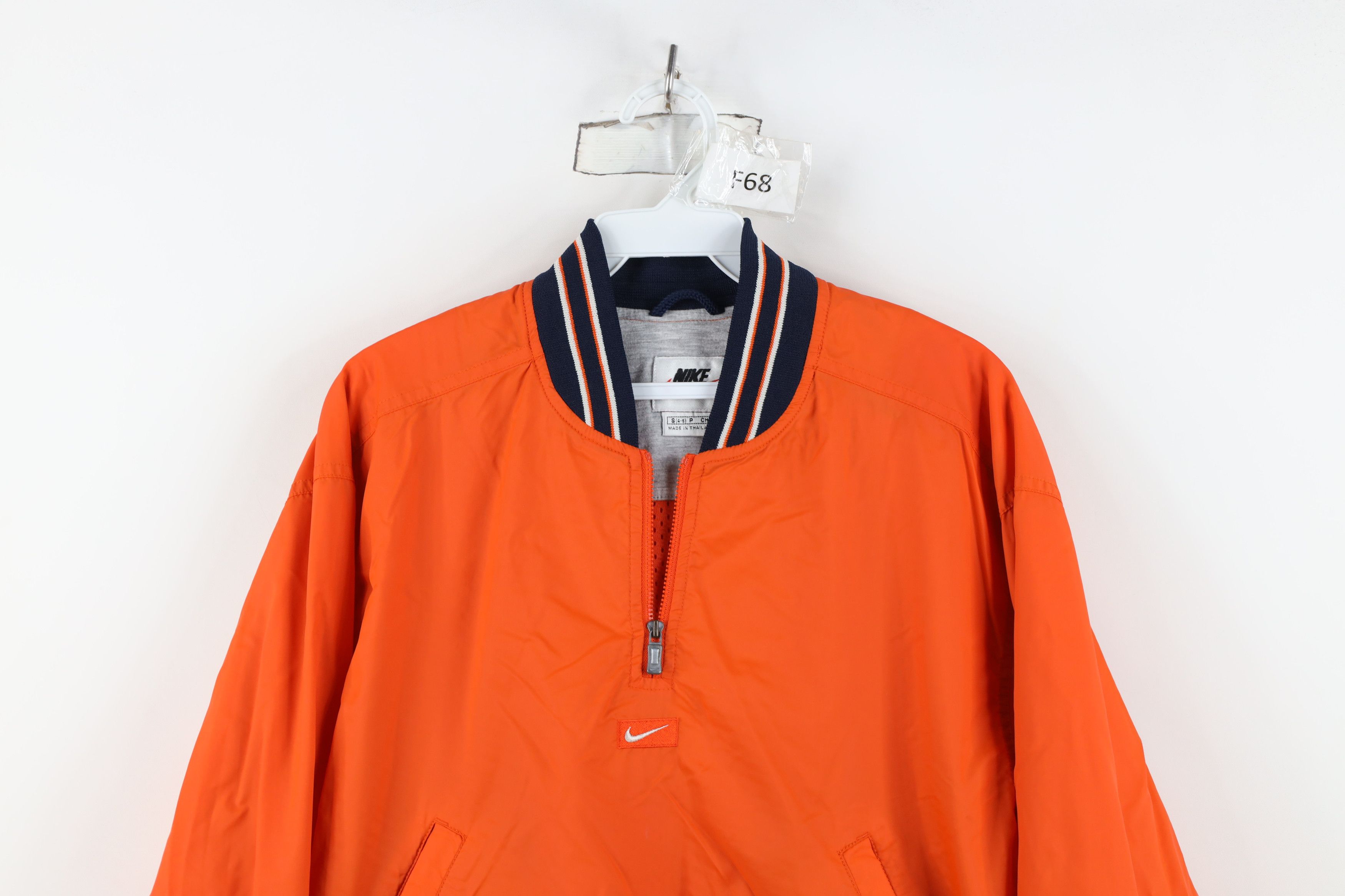 Nike Vintage 90s Nike Center Swoosh Lined Windbreaker Jacket Size S / US 4 / IT 40 - 2 Thumbnail