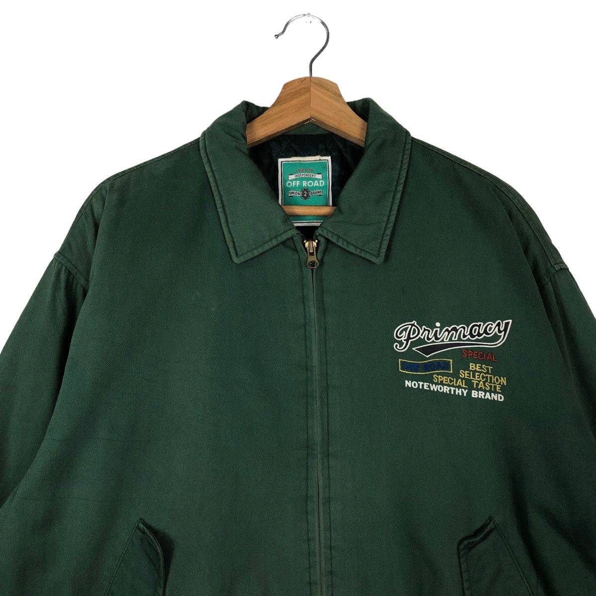 Hysteric Glamour 🔥90’s Vintage Bomber Jacket Offroad Japan Big Logo SpellOut Size US M / EU 48-50 / 2 - 2 Thumbnail