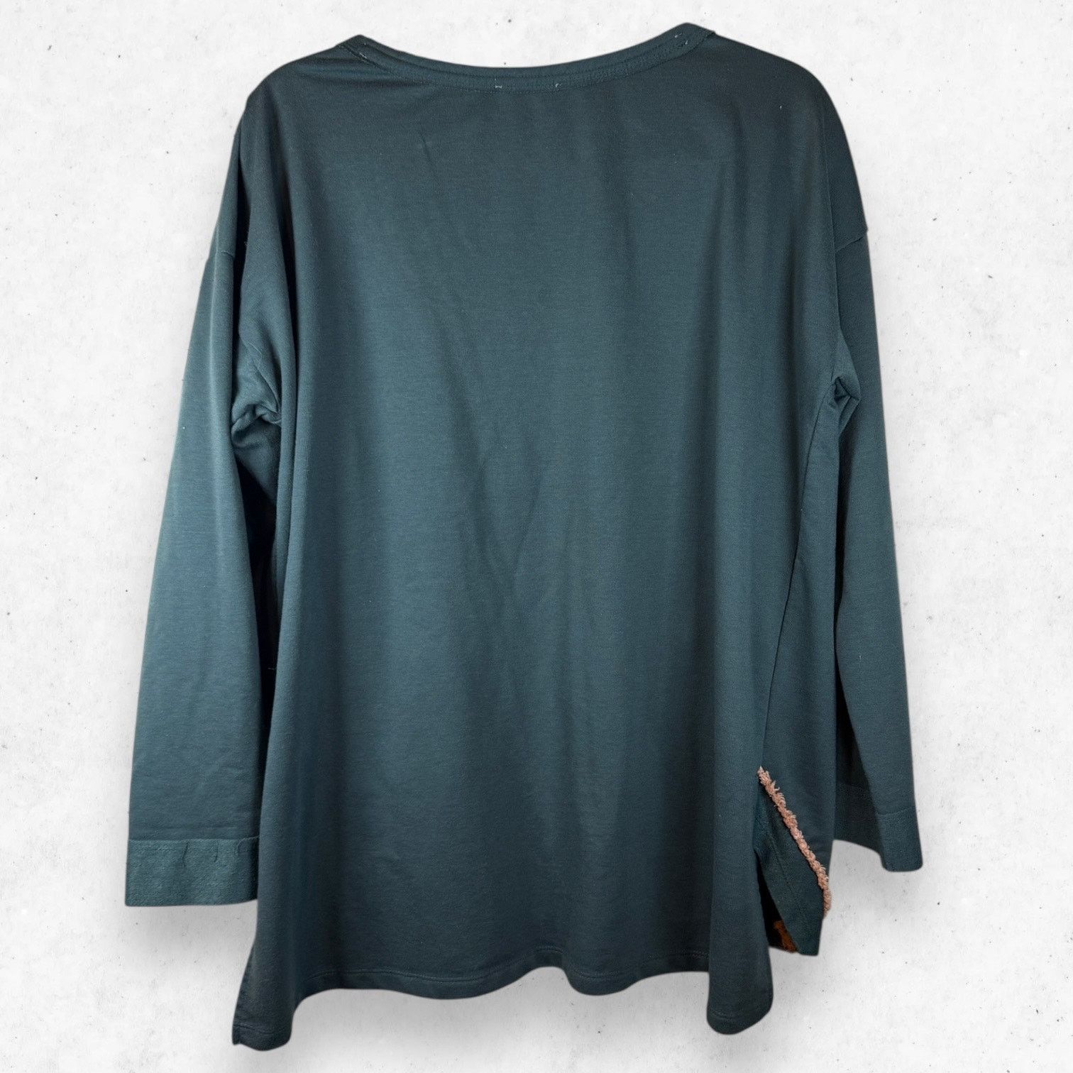 Other Oddi Women's L Long Sleeve Aztec Pocket Dark Green Oversized Size L / US 10 / IT 46 - 2 Thumbnail