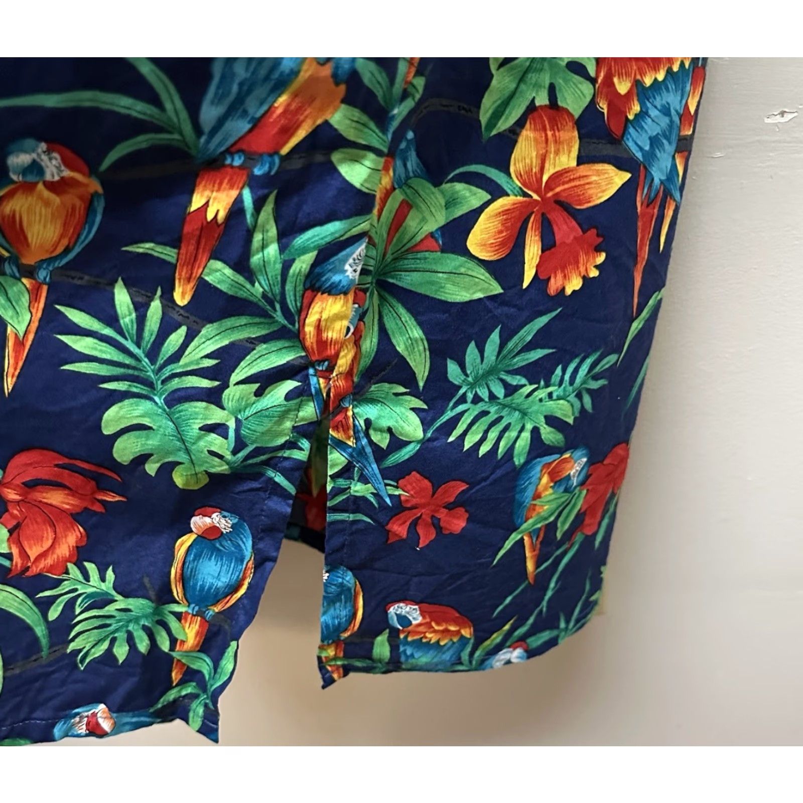 Hilo Hattie VINTAGE Hilo Hattie Hawaiian Aloha Luau Dress Sundress Parrot Print Size L Size L / US 10 / IT 46 - 5 Thumbnail