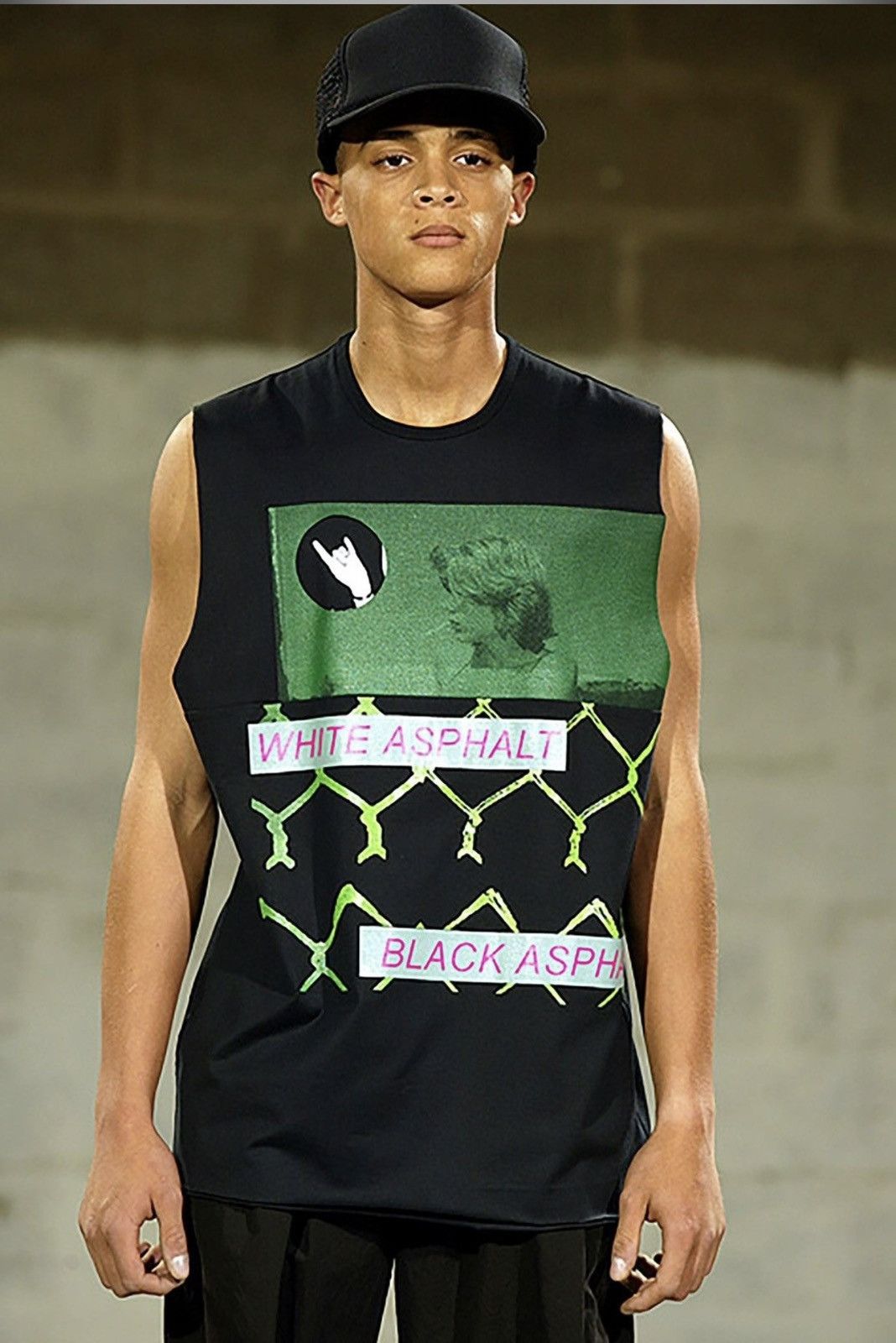 Raf Simons RAF SIMONS SS2003 CONSUMED WHITE BLACK ASPHALT SHIRT Size US M / EU 48-50 / 2 - 8 Thumbnail