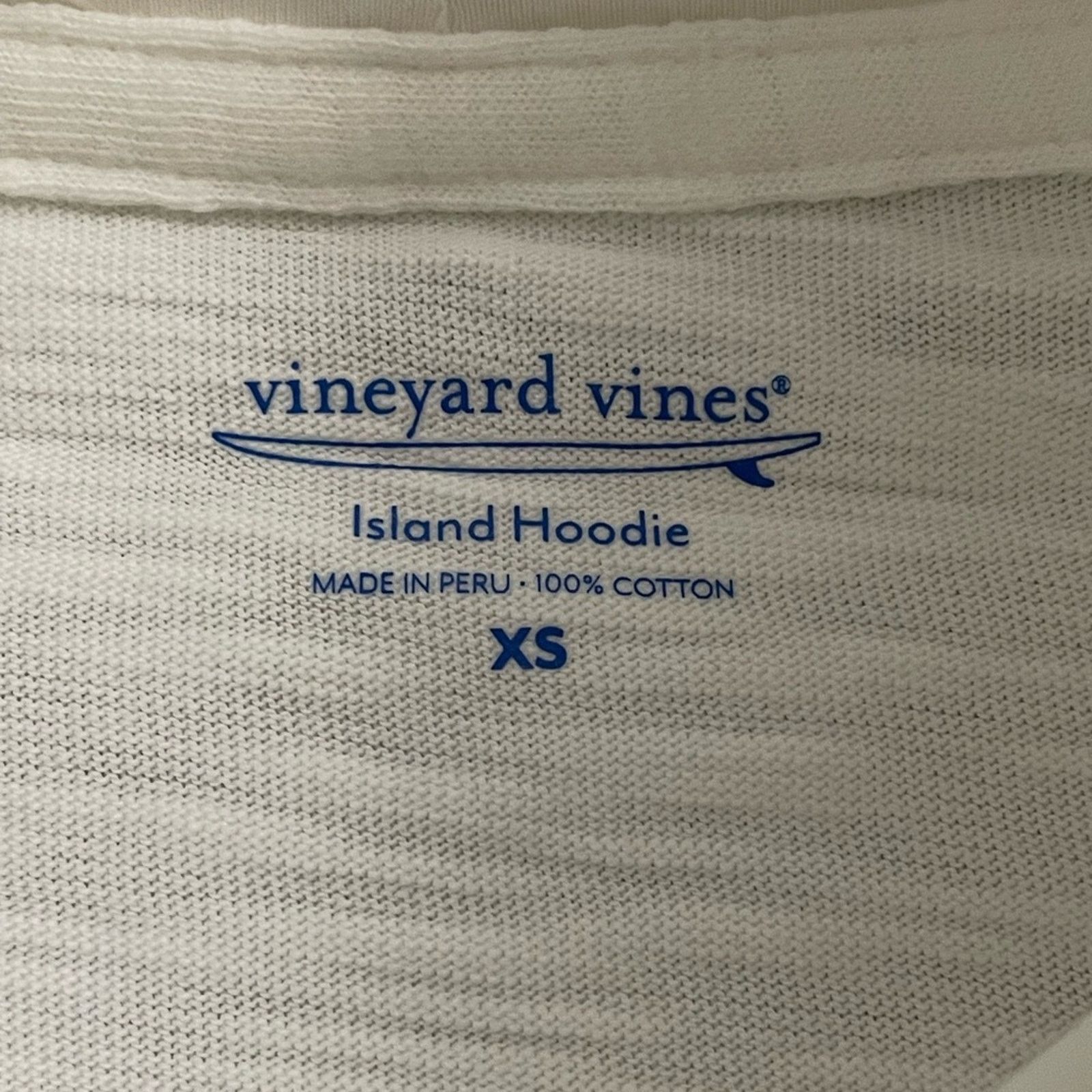 Vineyard Vines Vineyard Vines Island Hoodie in Marshmallow - Men’s size XS Size US XS / EU 42 / 0 - 3 Thumbnail