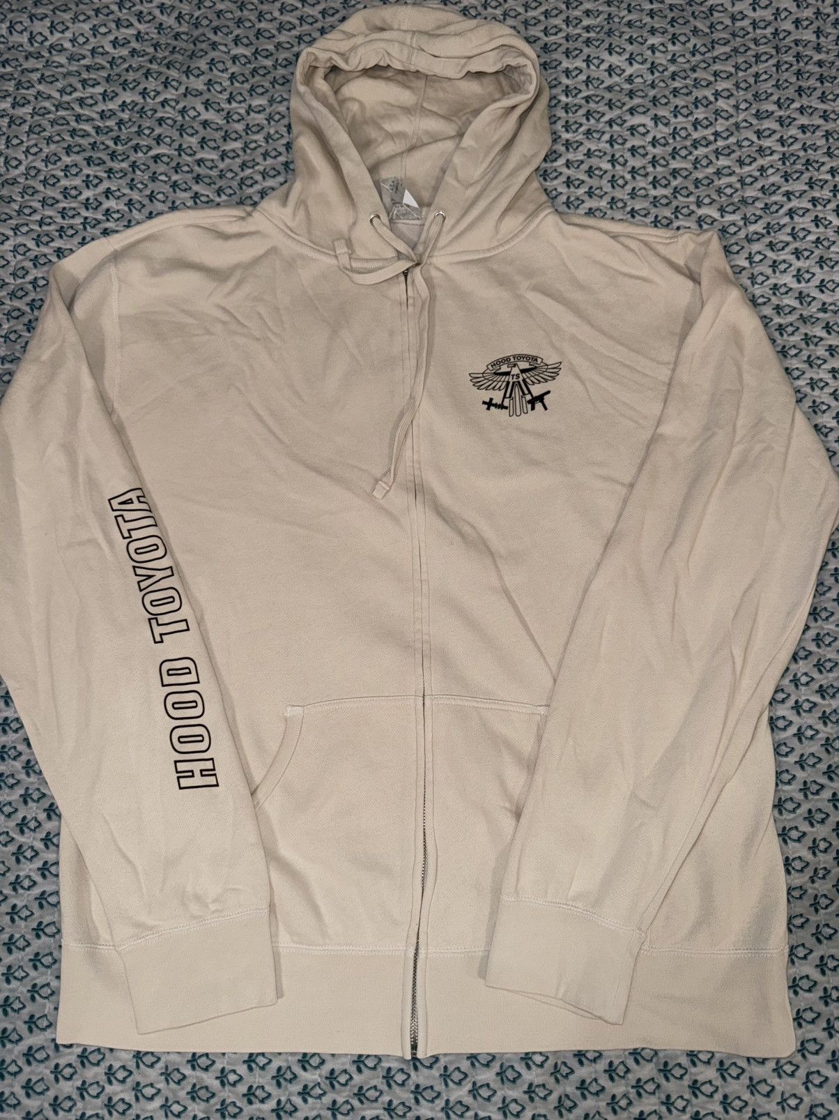 Travis Scott Travis Scott Hood Toyota Birds Archive Zip up hoodie 