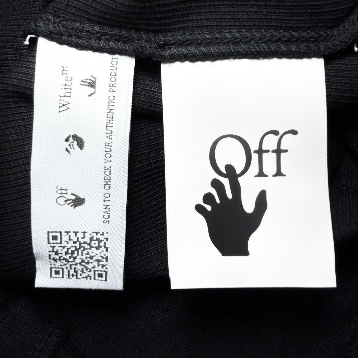 Off-White Off-White Off Stamp Basic Rib Dress in Black Size S / US 4 / IT 40 - 6 Thumbnail