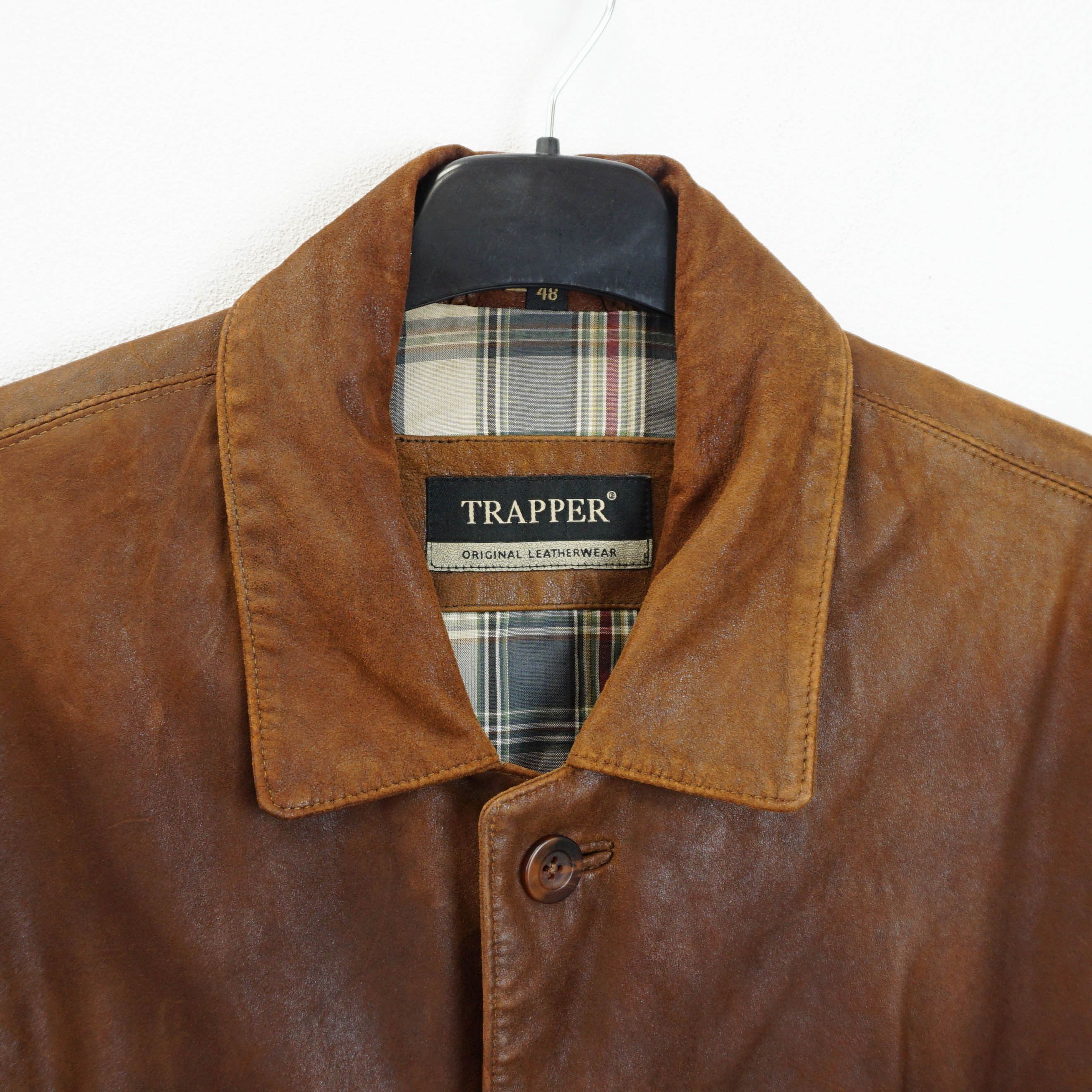 Vintage Archive Genuine Real Leather Jacket Size US L / EU 52-54 / 3 - 2 Thumbnail