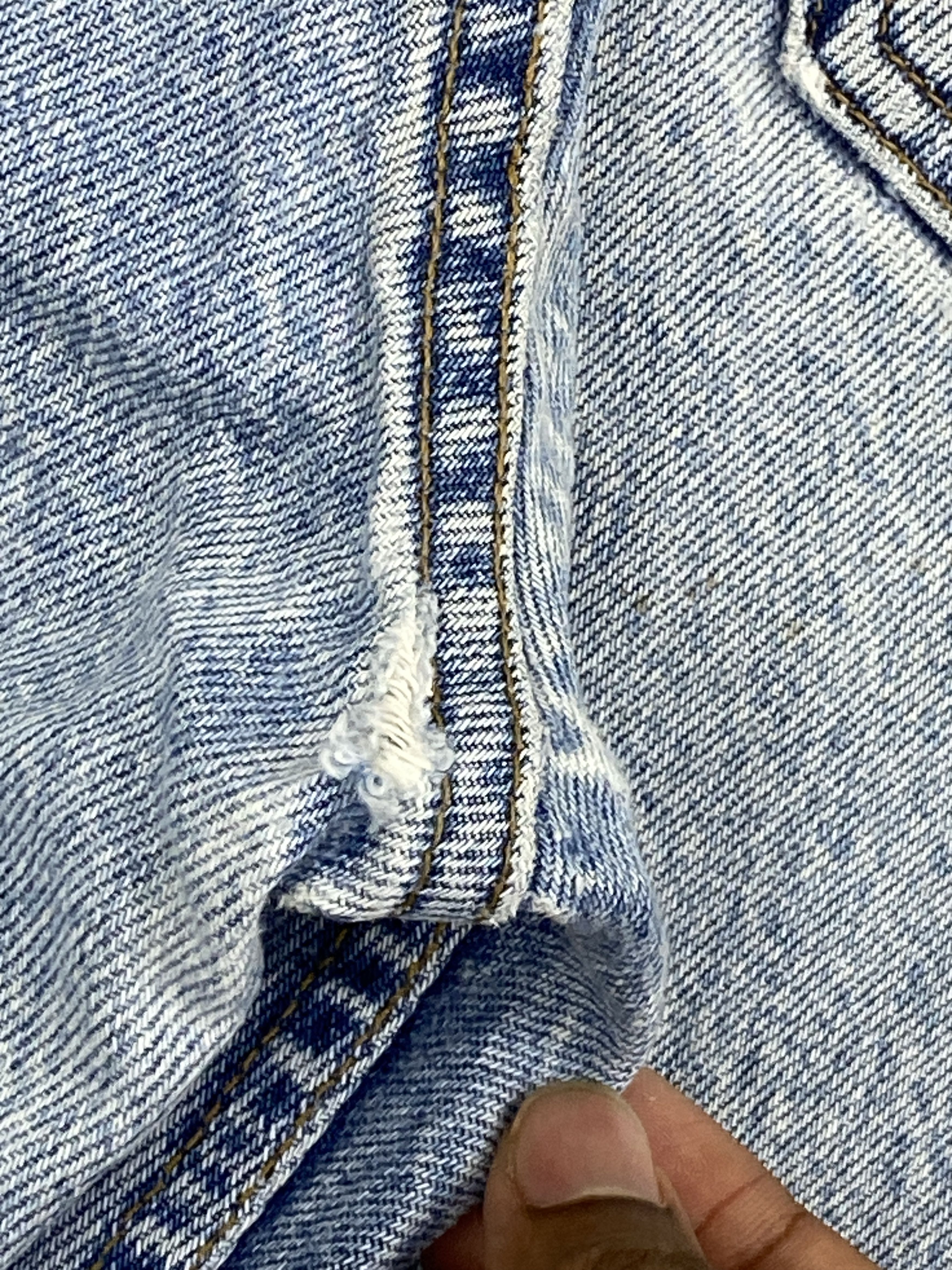 Levi's Vintage 90s Levis 505 Light Washed Jeans DP2674 Size US 31 - 15 Thumbnail