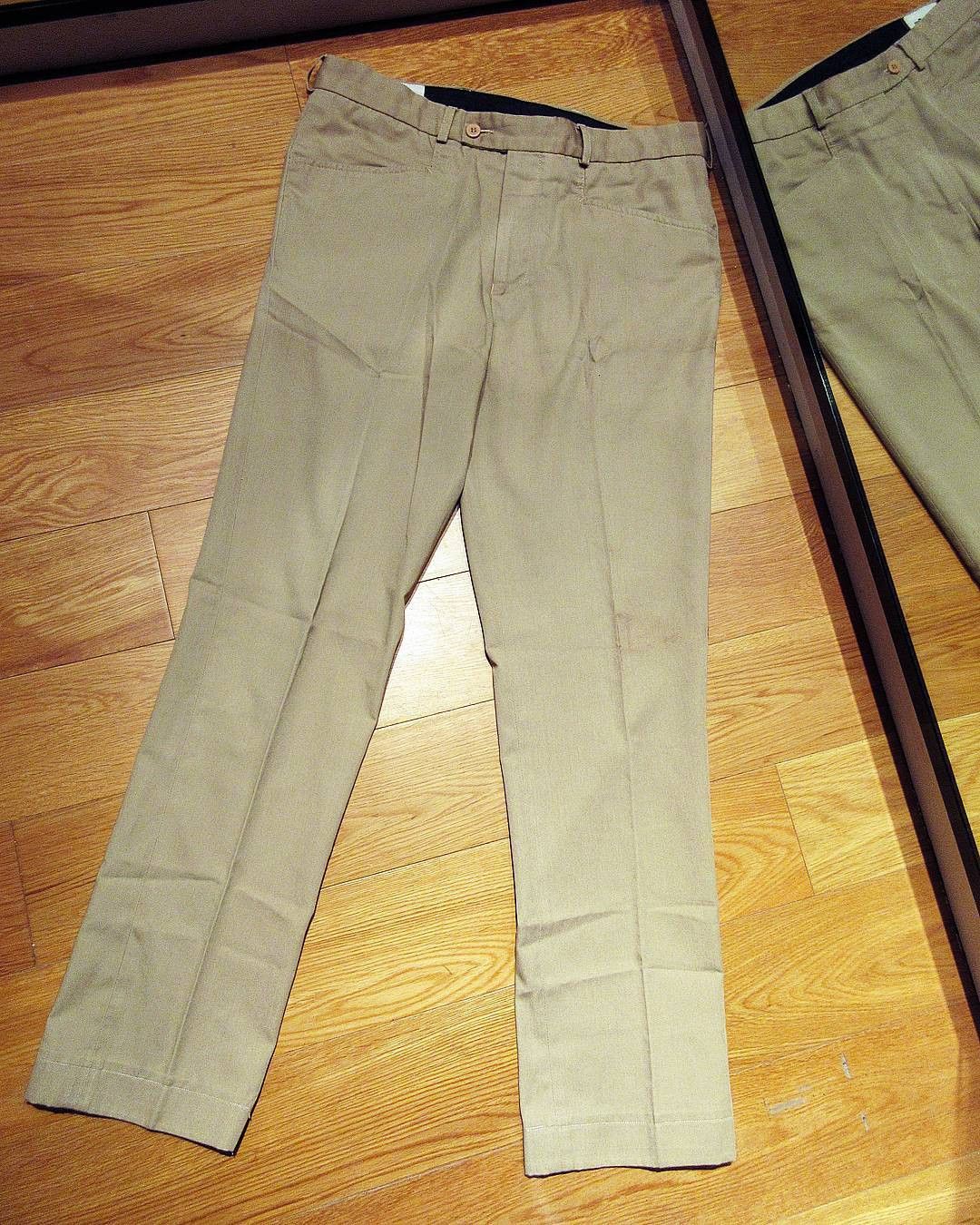 Other UK Jump The Gun Cream Khakis staprest trouser mod Size US 32 / EU 48 - 1 Thumbnail