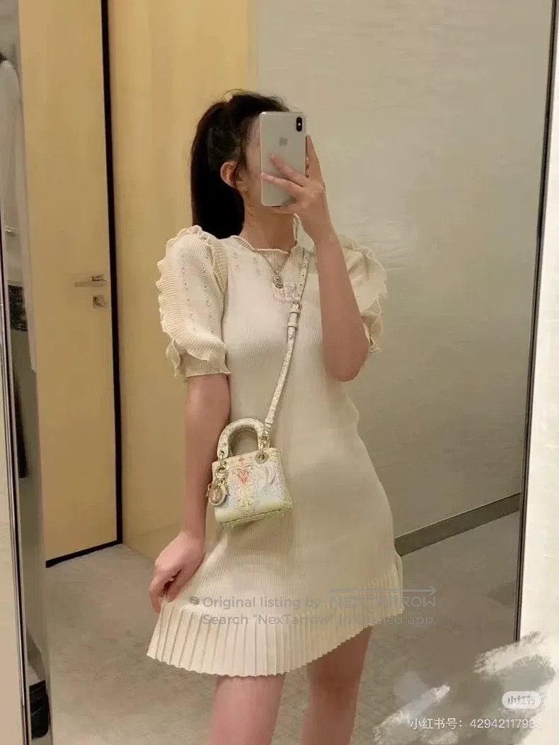 Chanel Chanel Wooden-eared dress Size XXS / US 00 / IT 34 - 3 Thumbnail